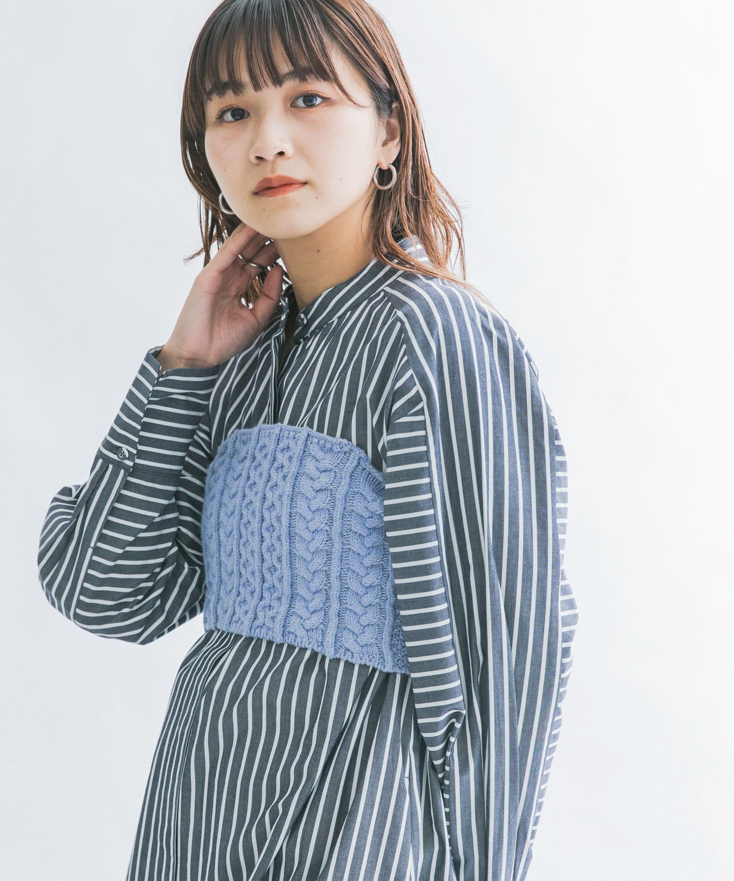 身長：165cm サイズ：one