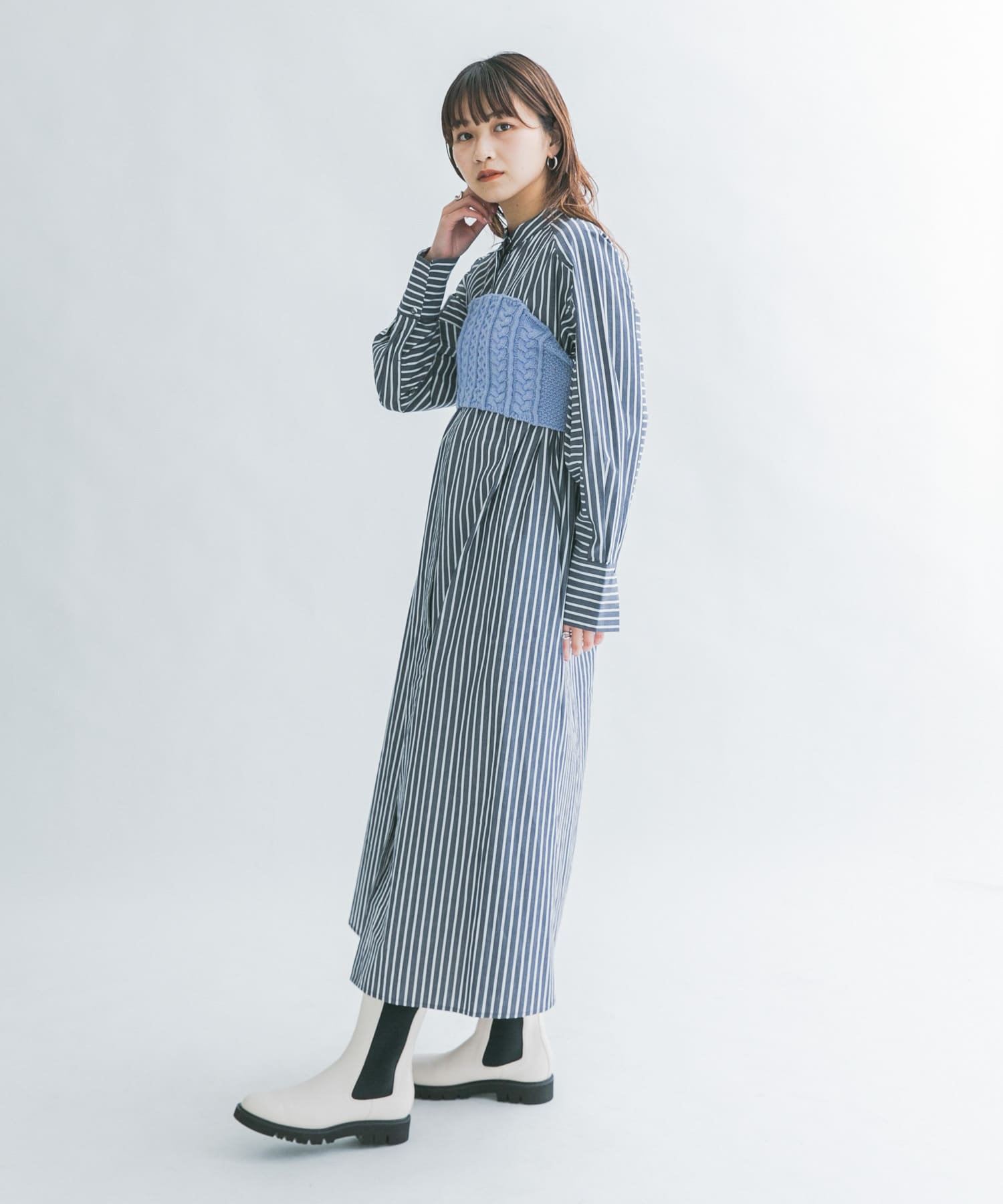 身長：165cm サイズ：one