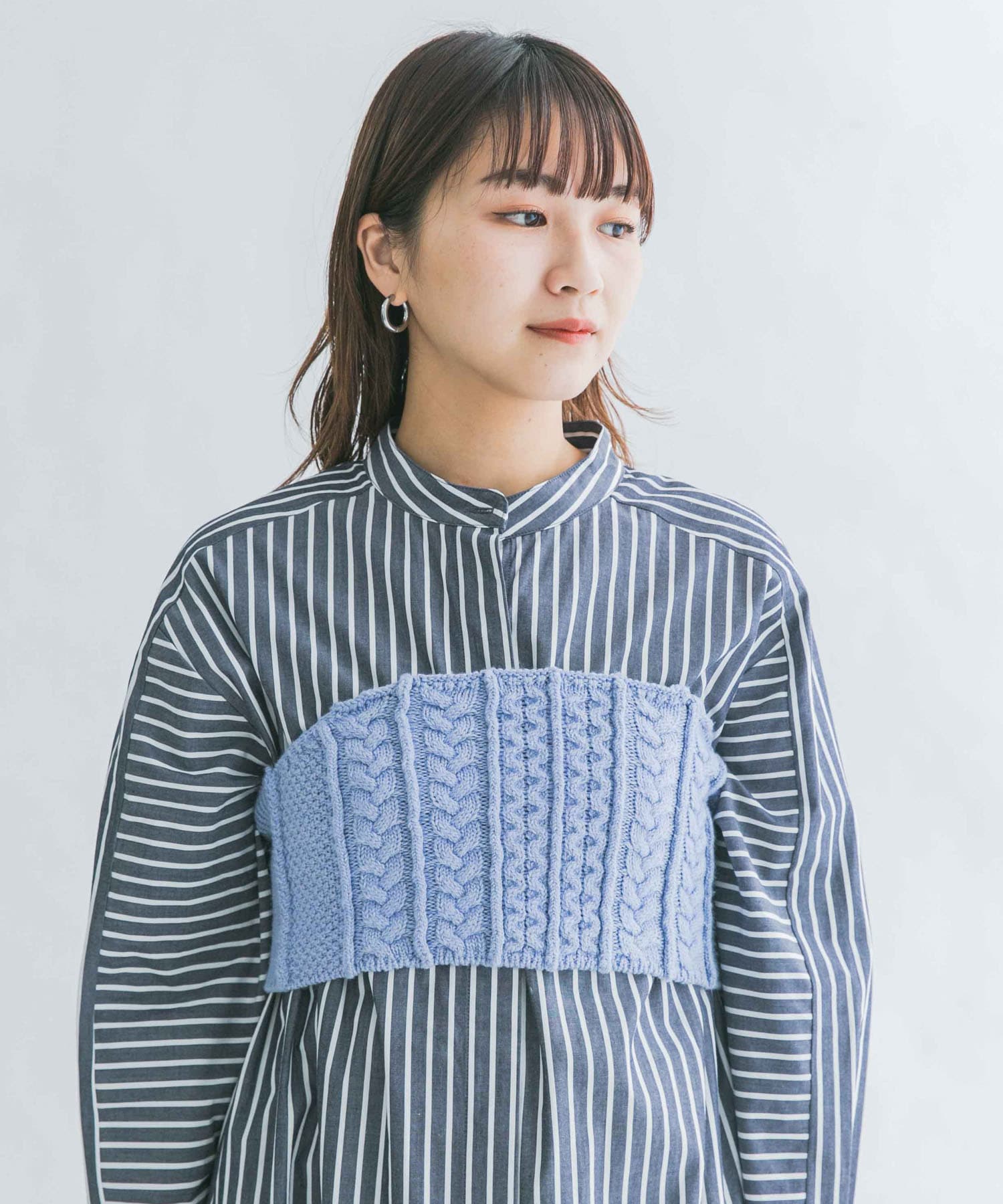 身長：165cm サイズ：one