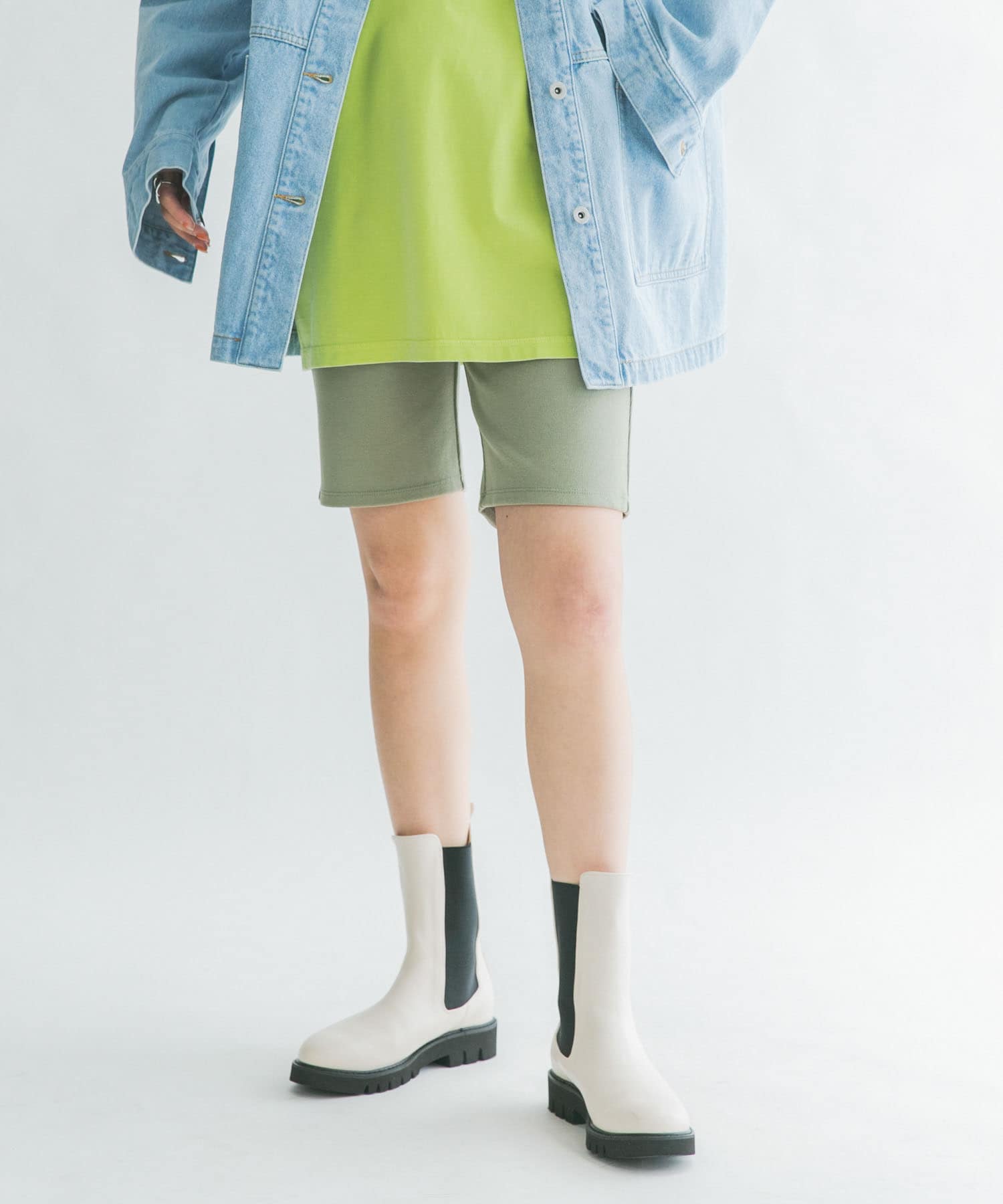 身長：165cm サイズ：one