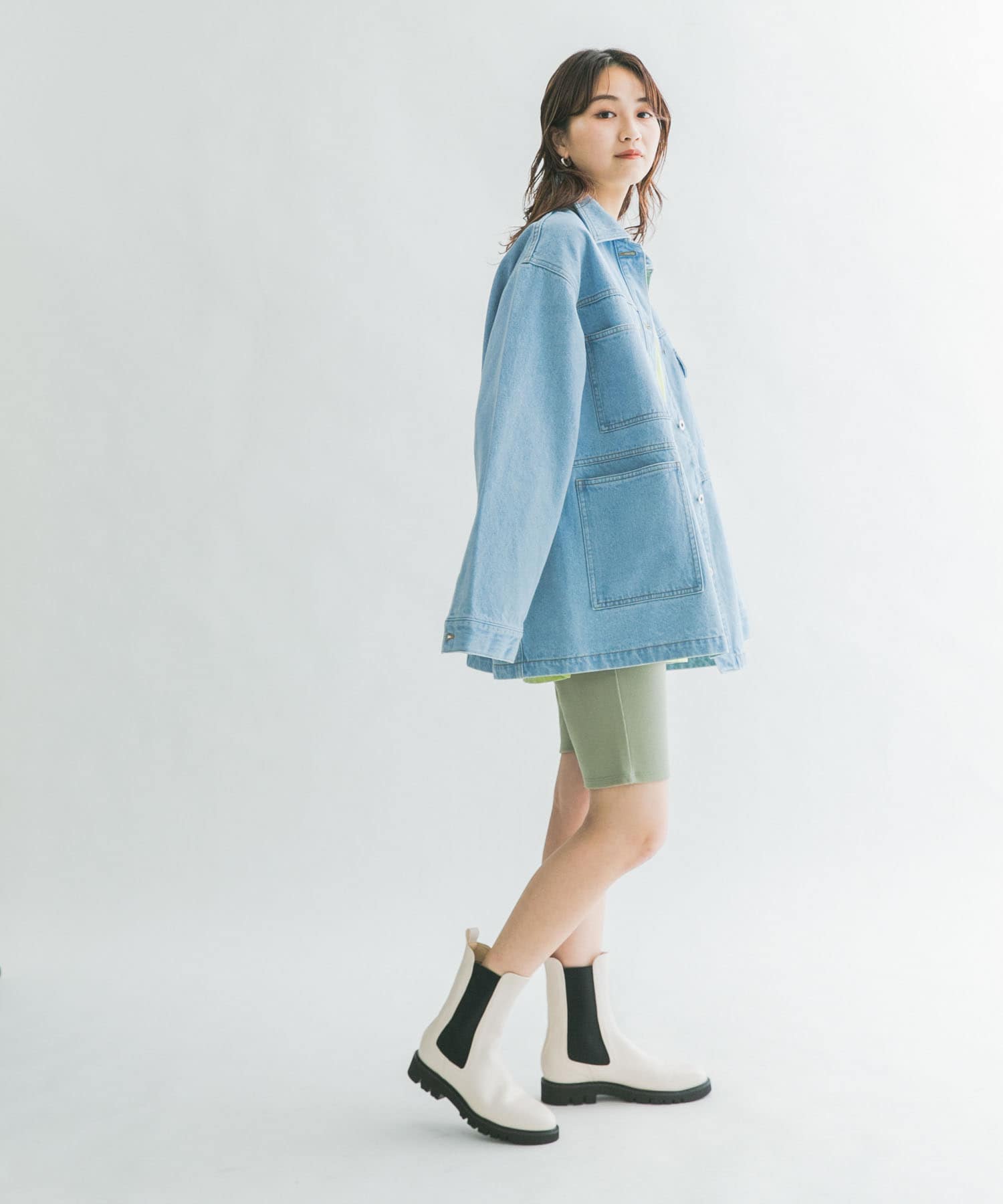 身長：165cm サイズ：one