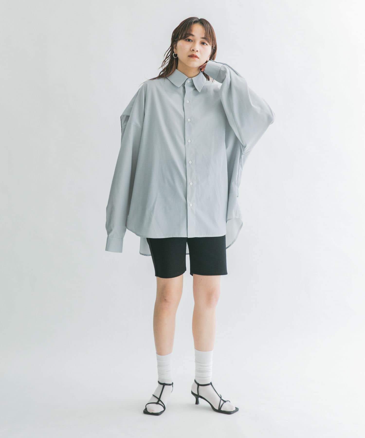 身長：165cm サイズ：one