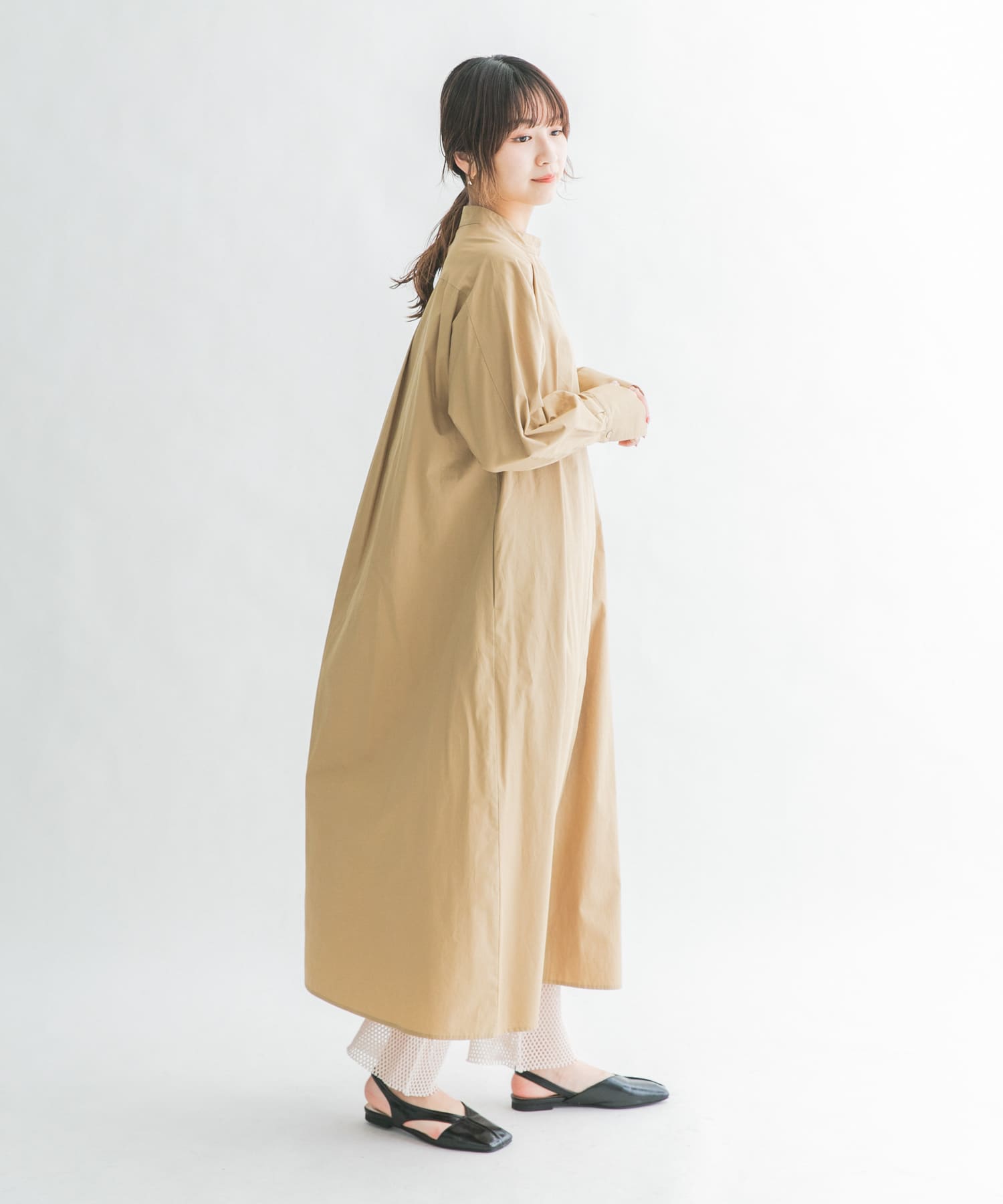 身長：165cm サイズ：one