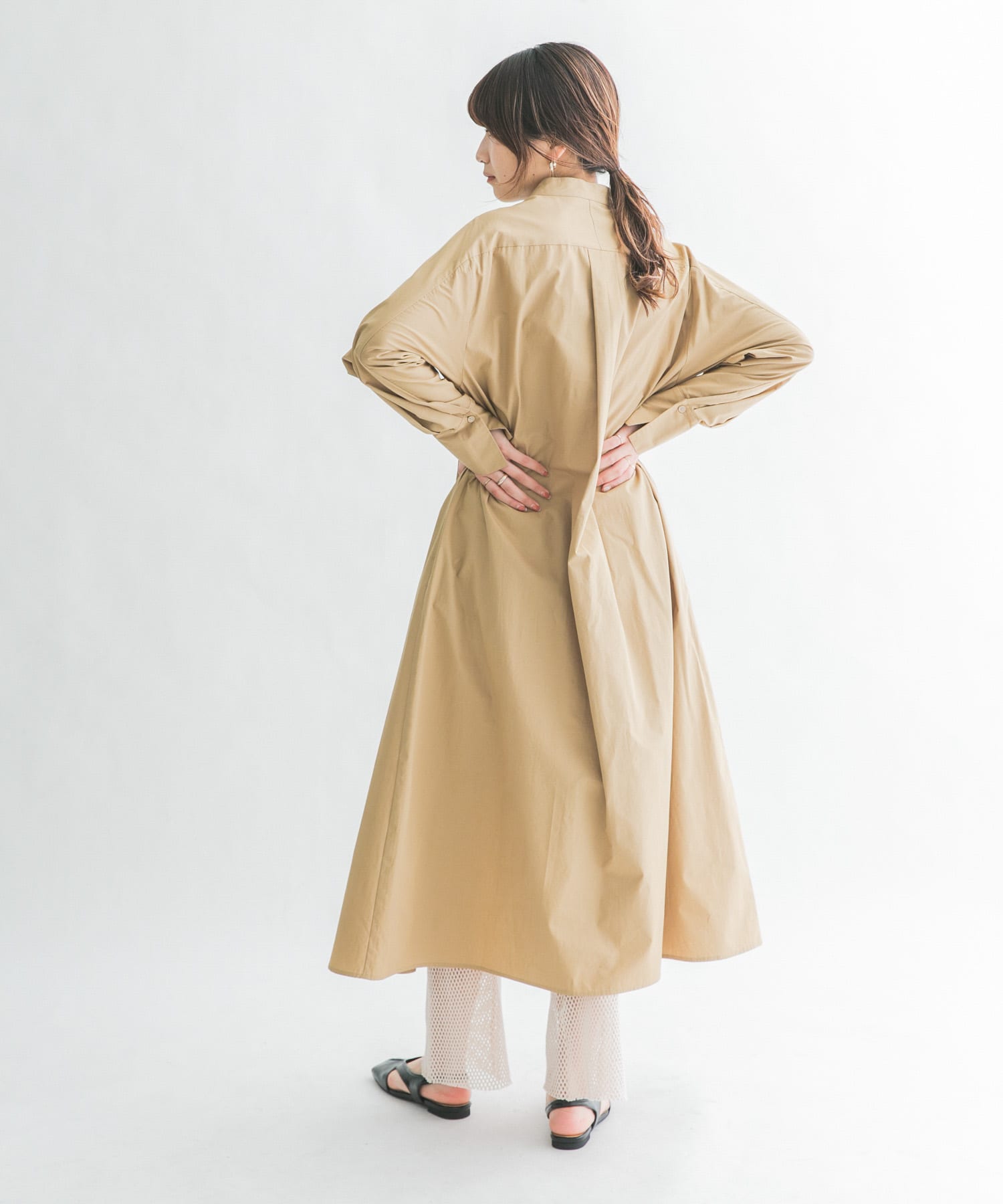 身長：165cm サイズ：one