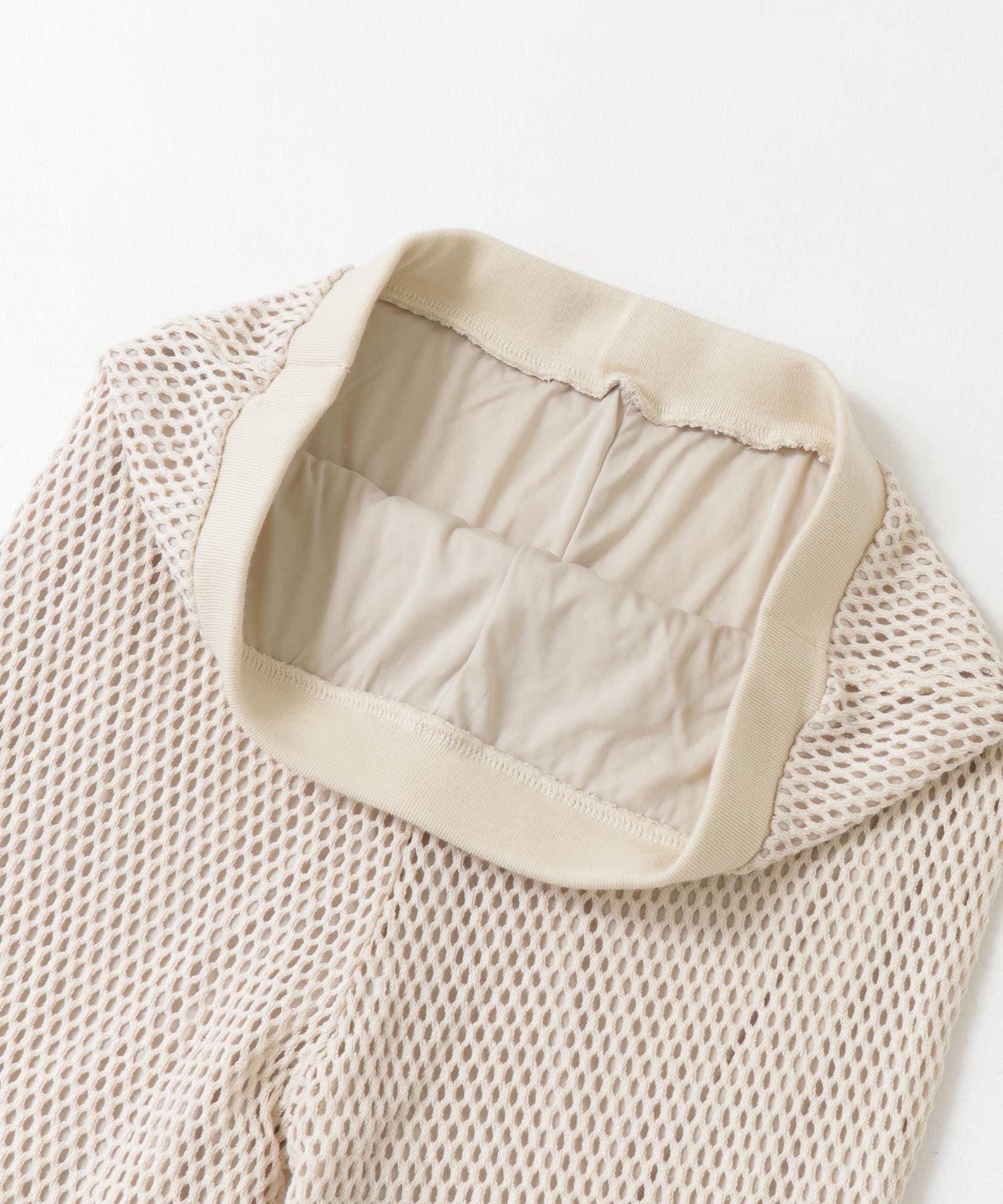 メッシュフレアパンツ IVORY one