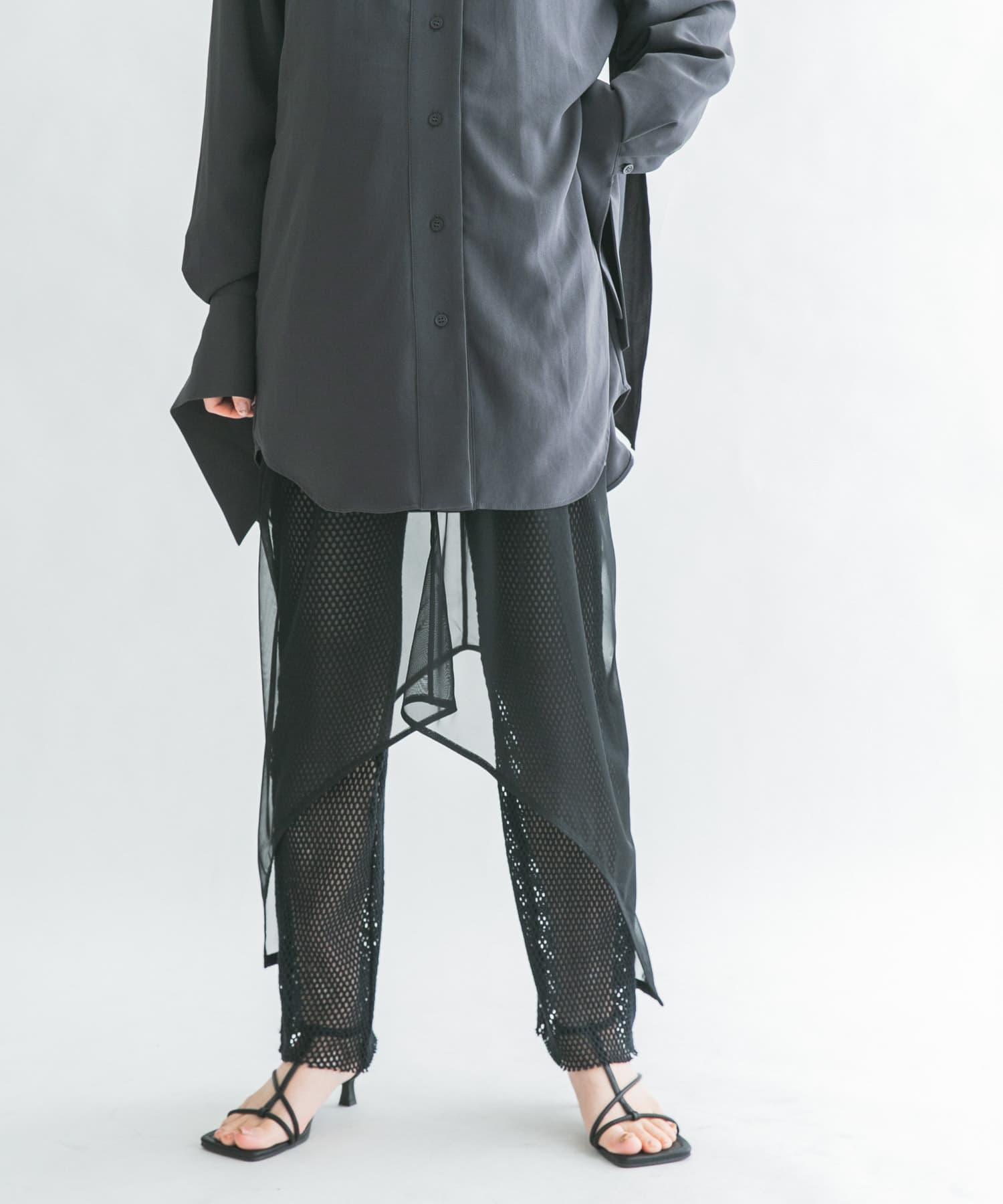 身長：160cm サイズ：one