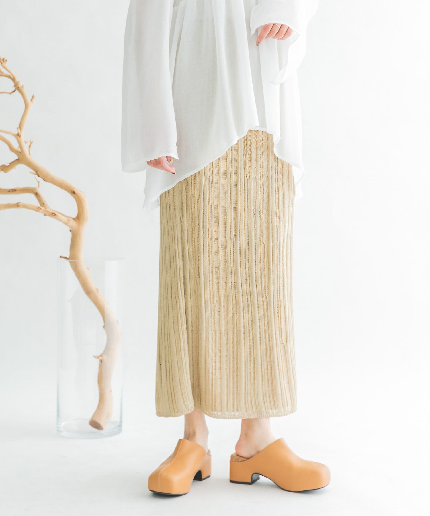 身長：165cm サイズ：one