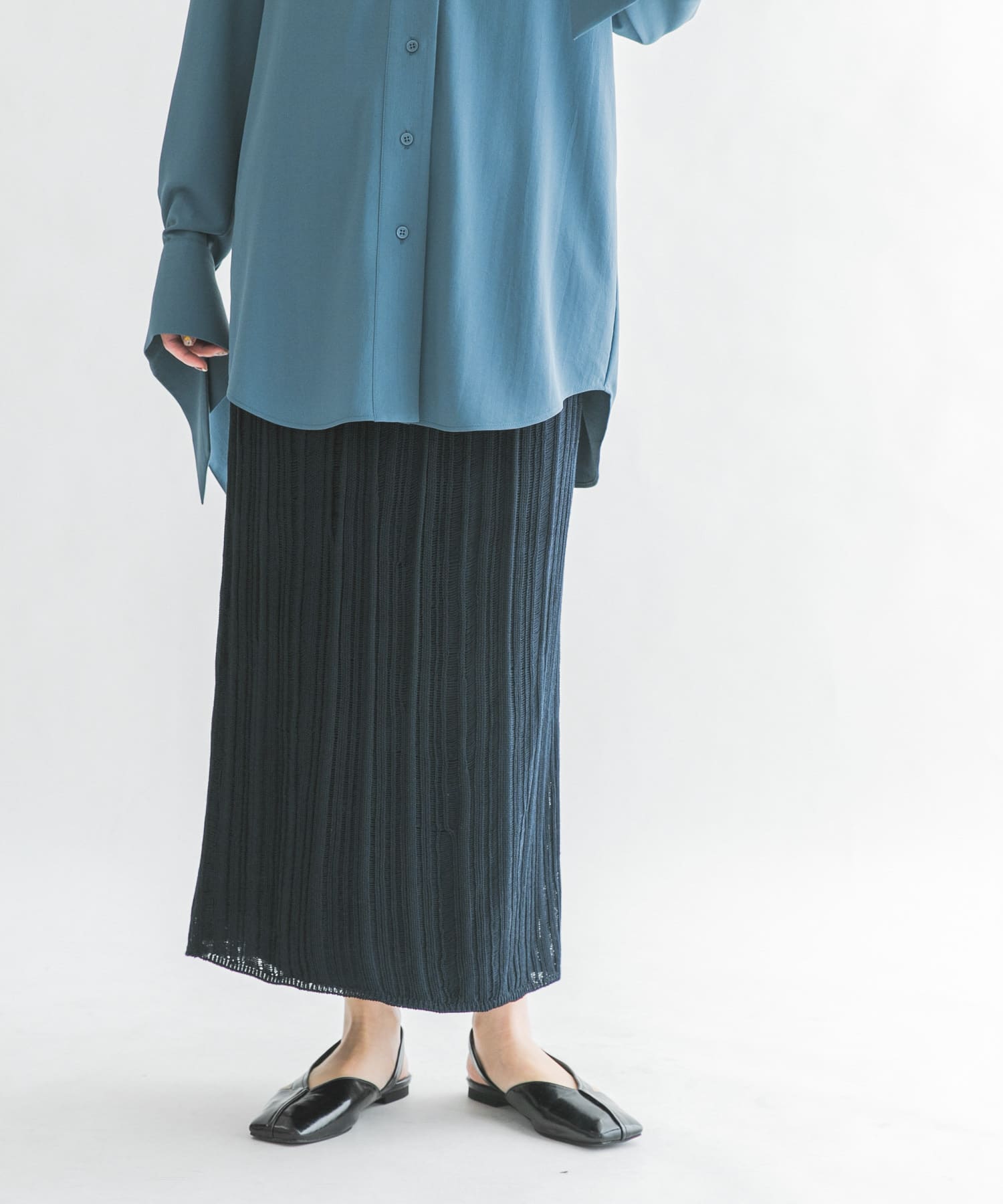身長：165cm サイズ：one