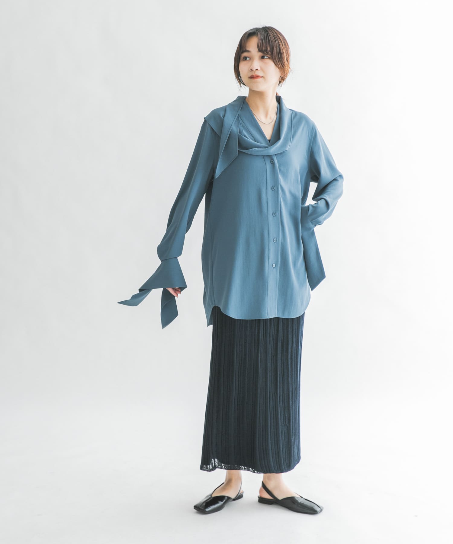 身長：165cm サイズ：one