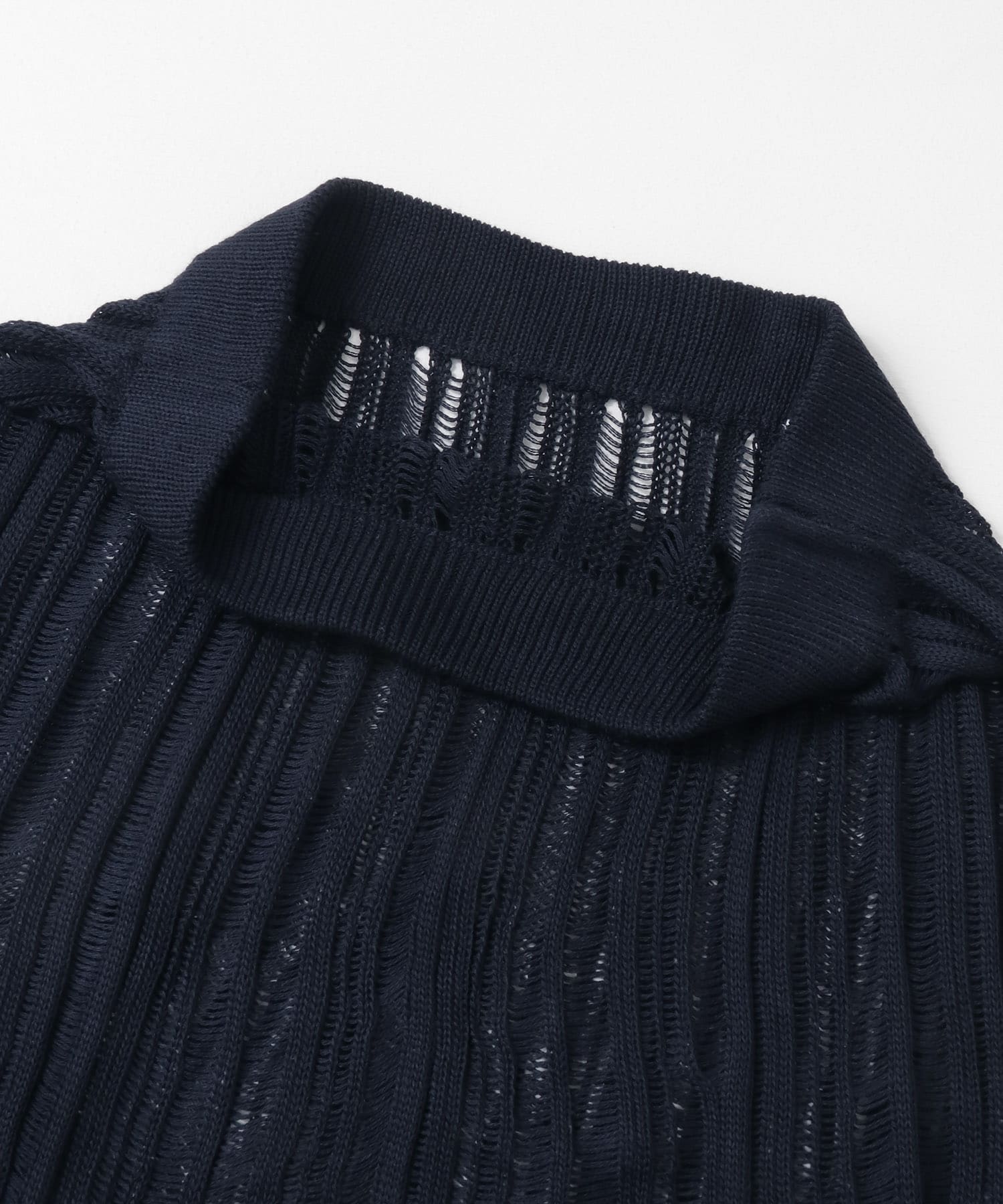 針抜きニットタイトスカート D.NAVY one