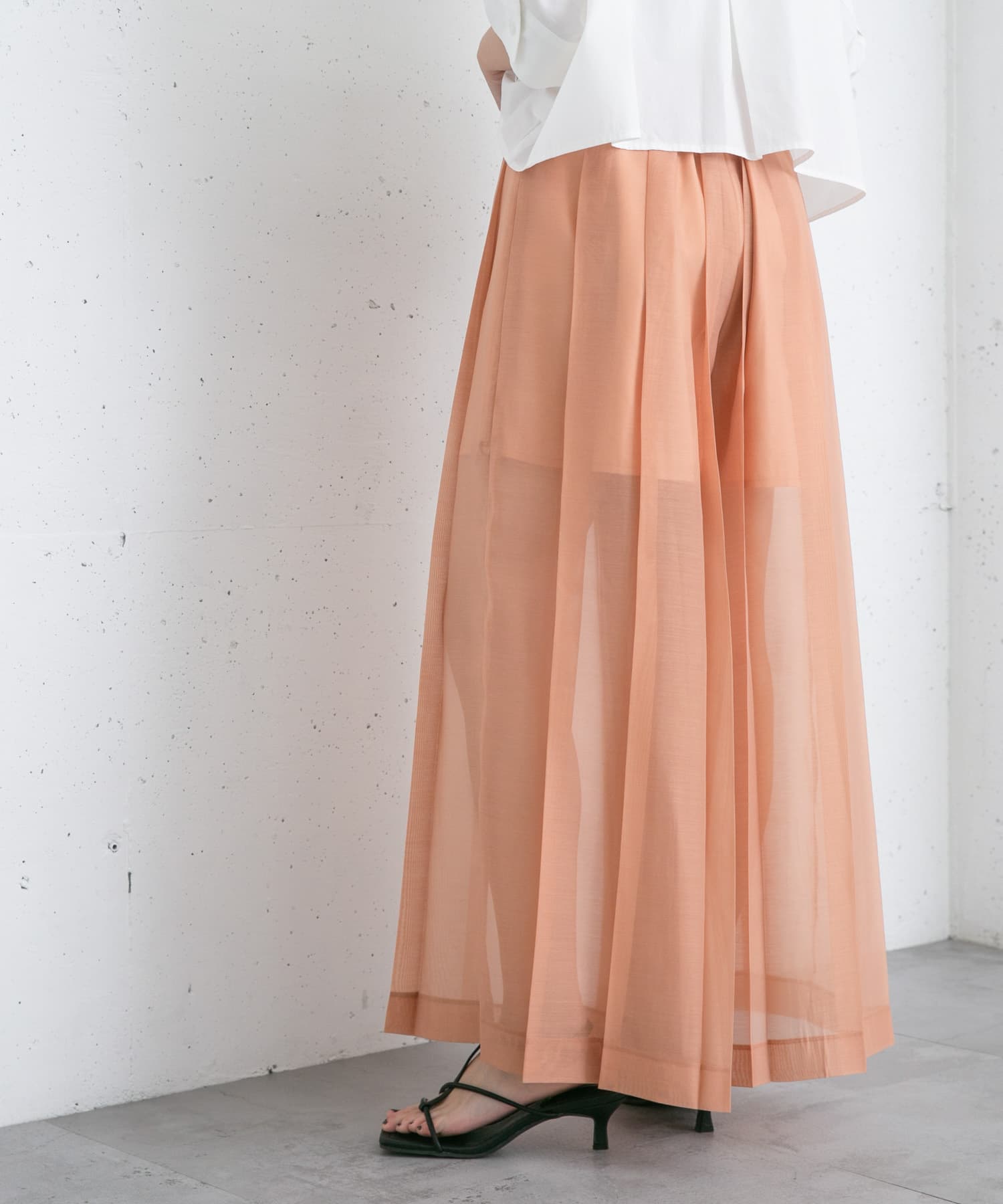 身長：157cm サイズ：one