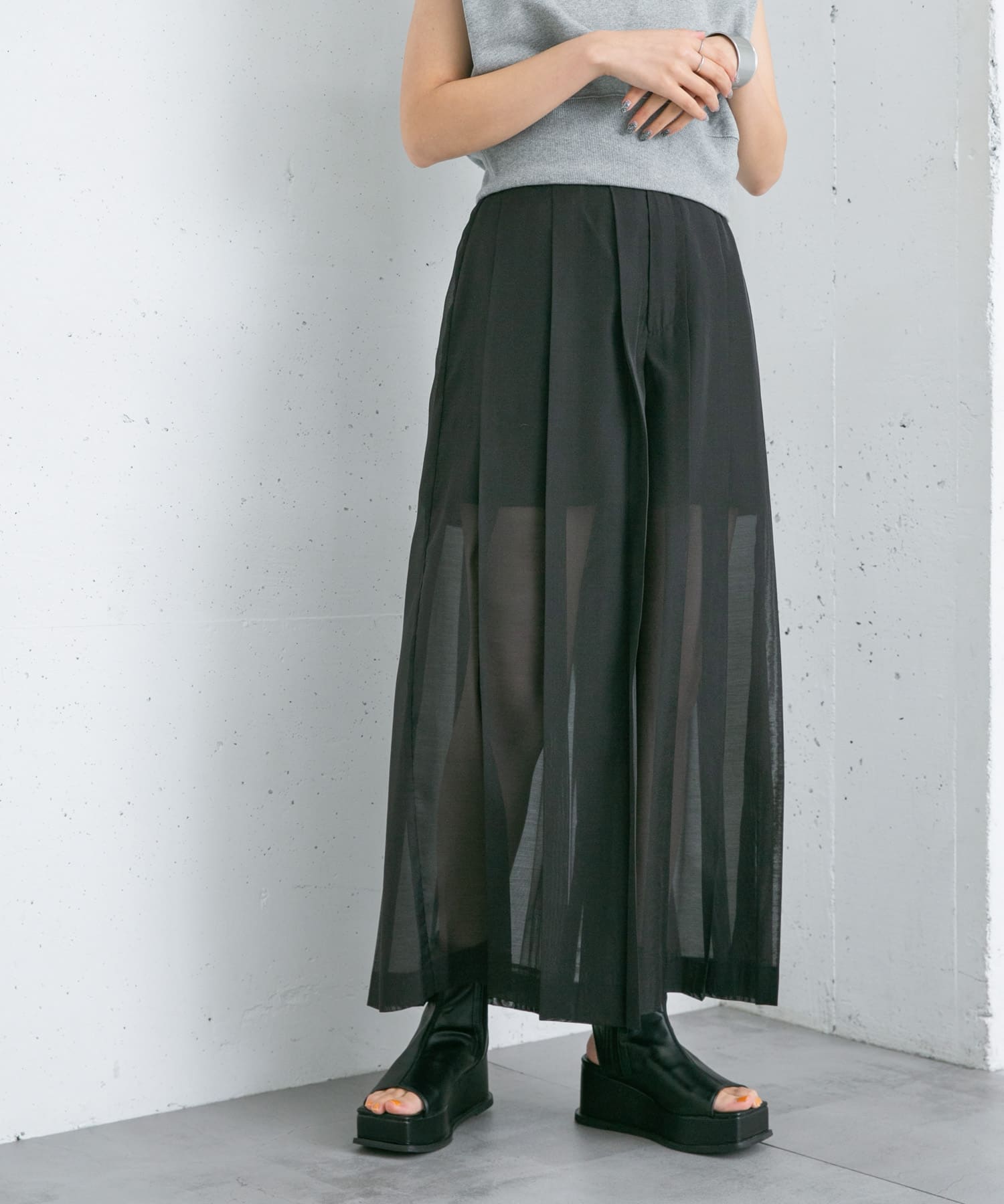 身長：165cm サイズ：one