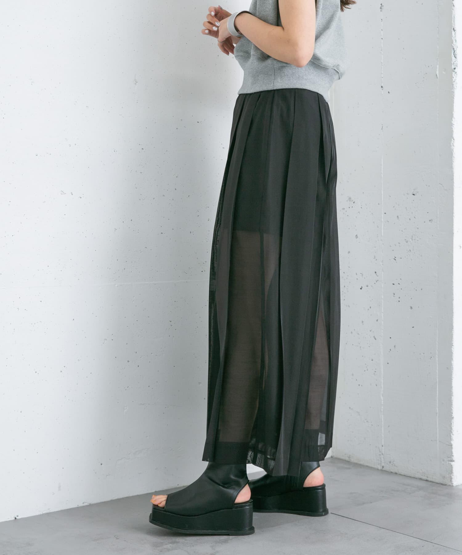 身長：165cm サイズ：one