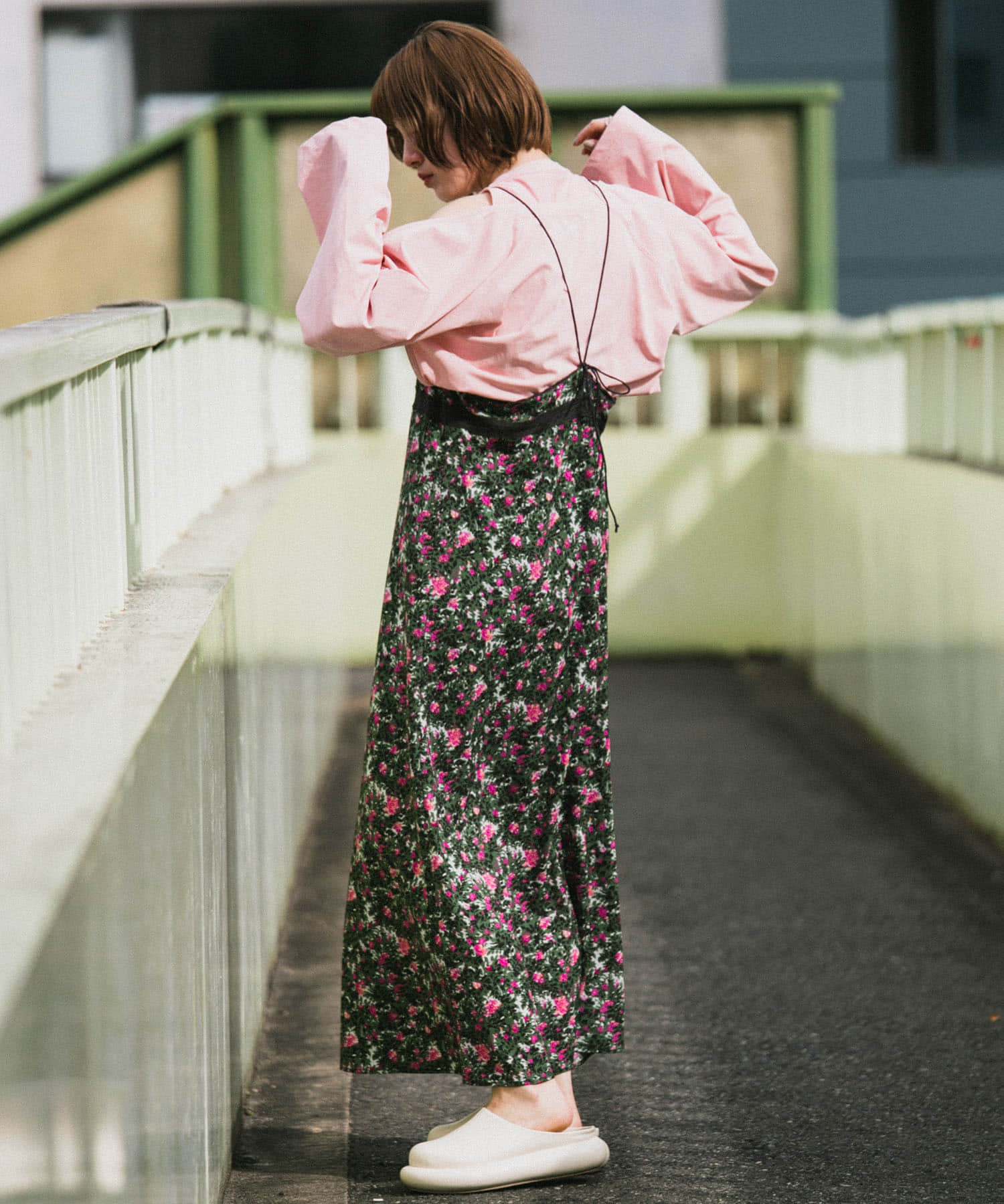 身長：160cm サイズ：one
