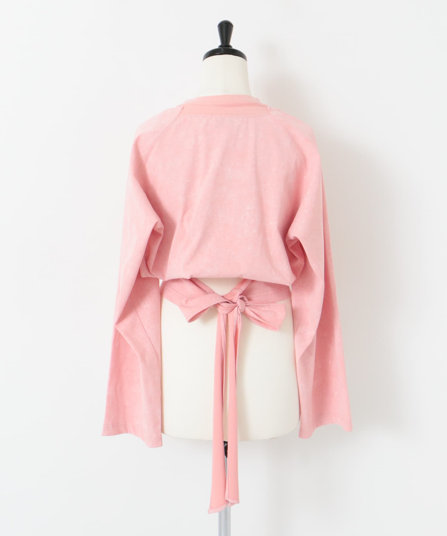 2WAYバックリボンカットソー PINK one