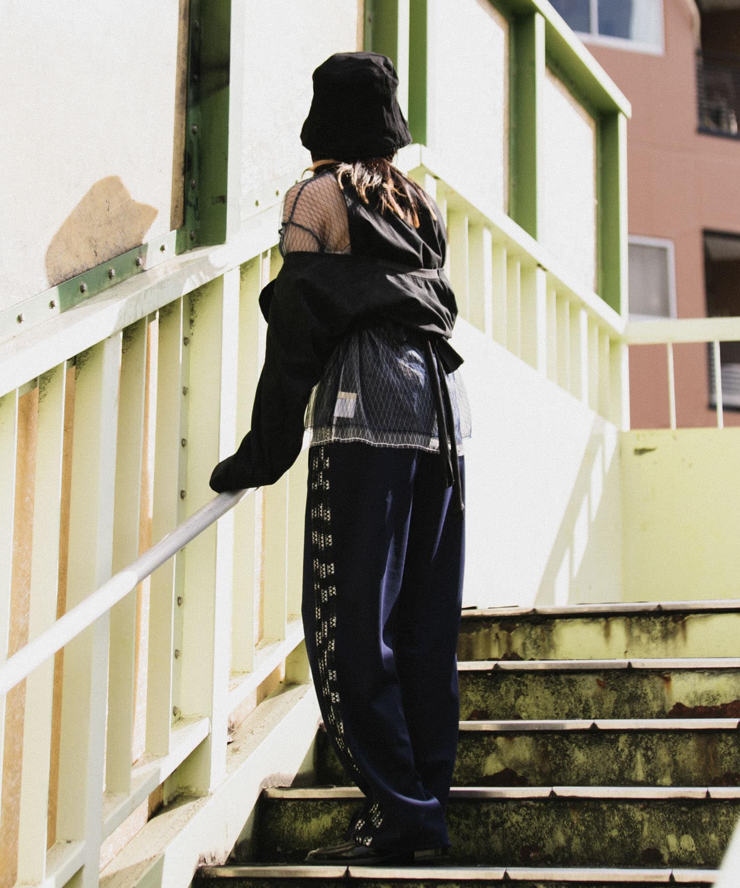 身長：160cm サイズ：one
