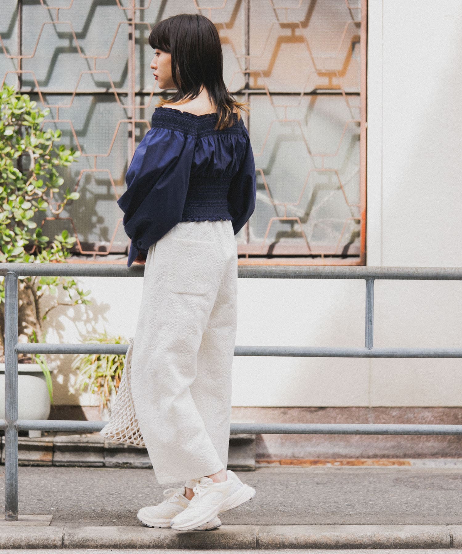 身長：160cm サイズ：one