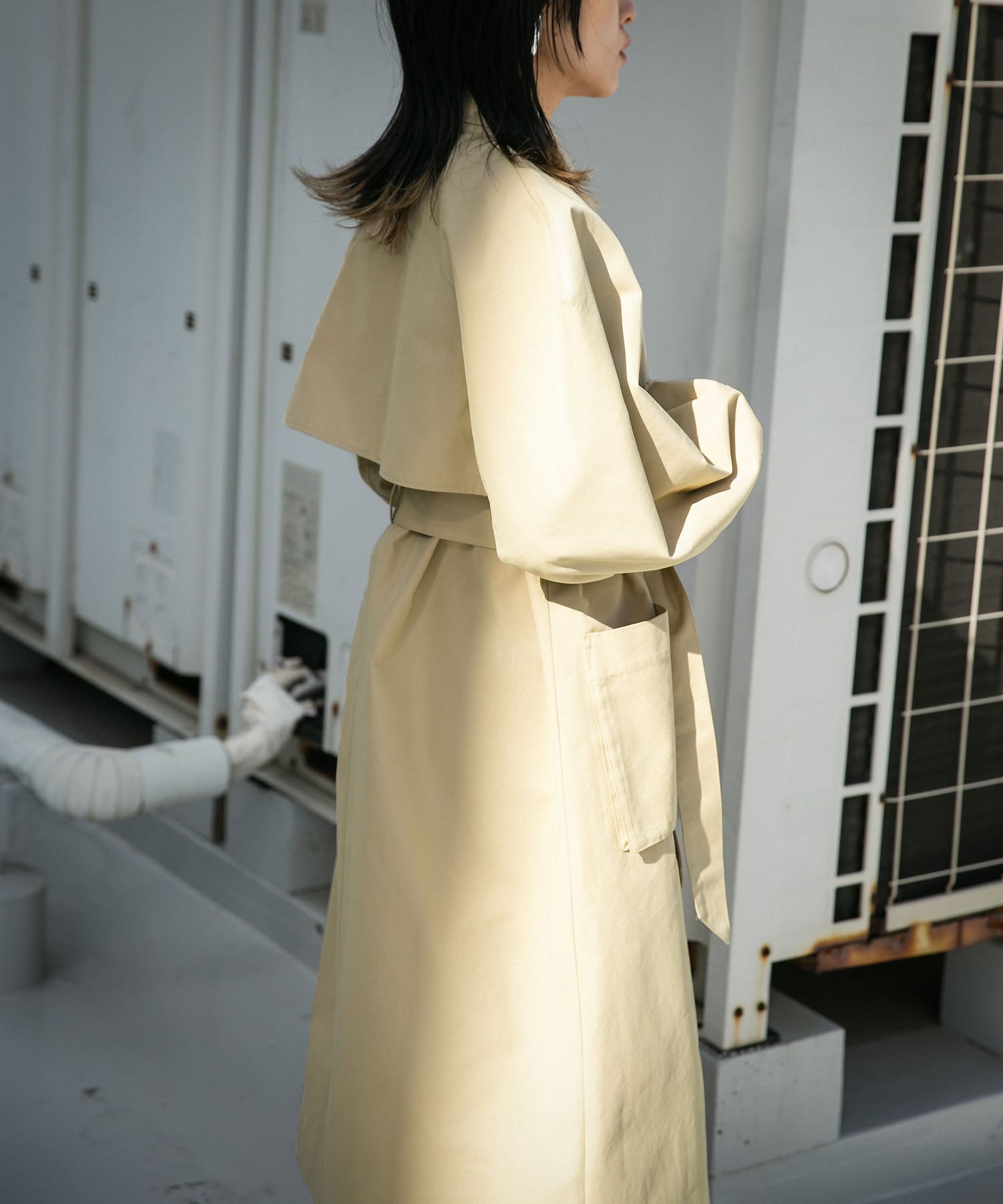 身長：160cm サイズ：one