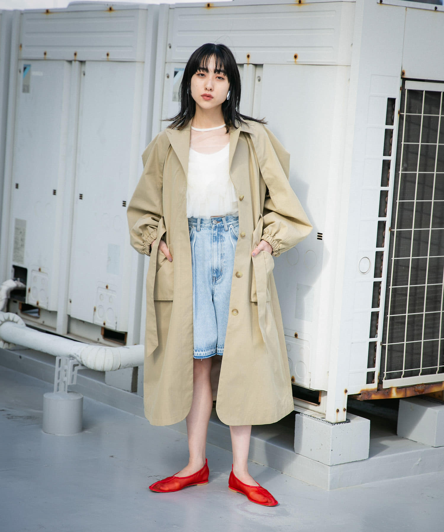 身長：160cm サイズ：one