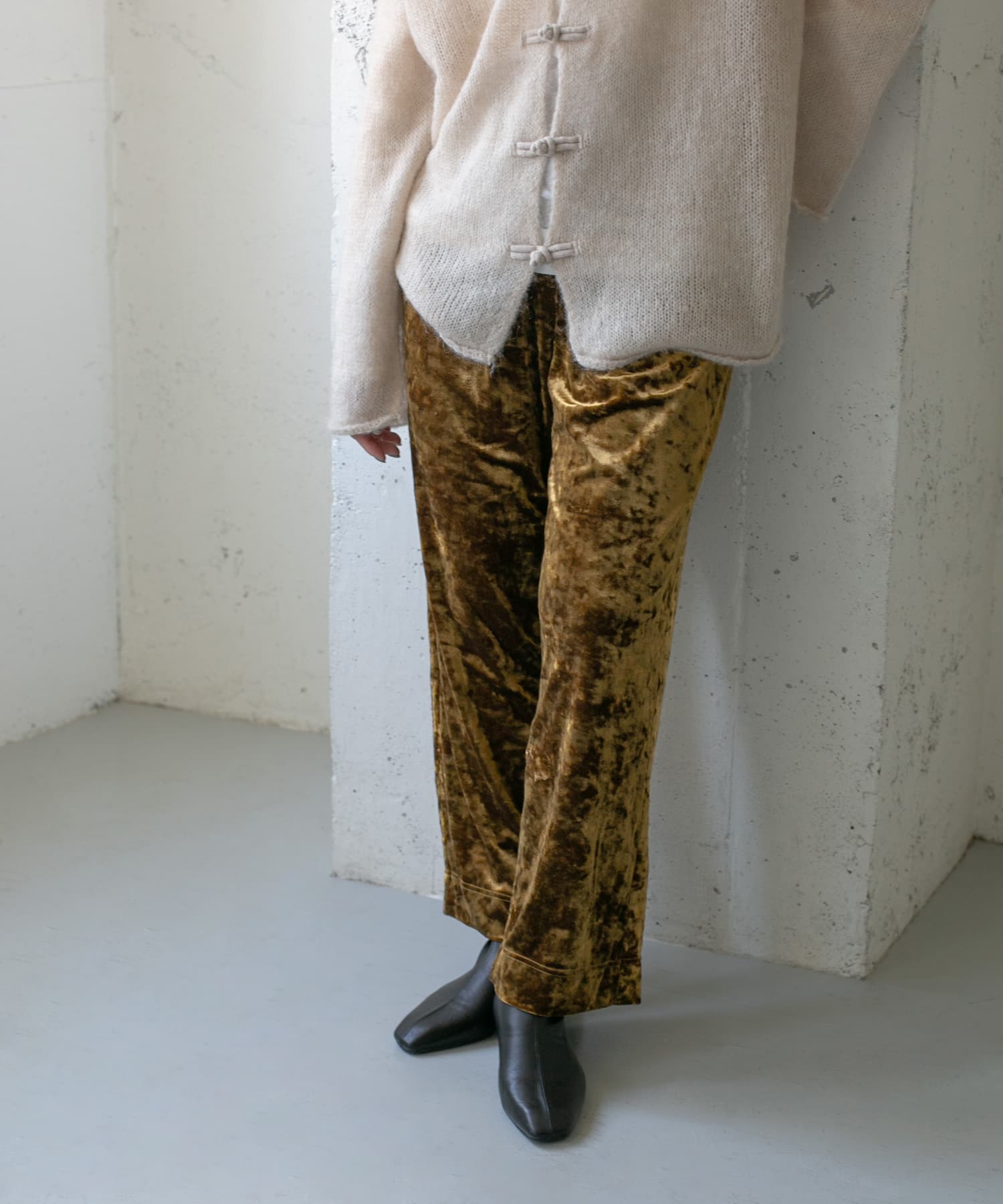 身長：158cm サイズ：one