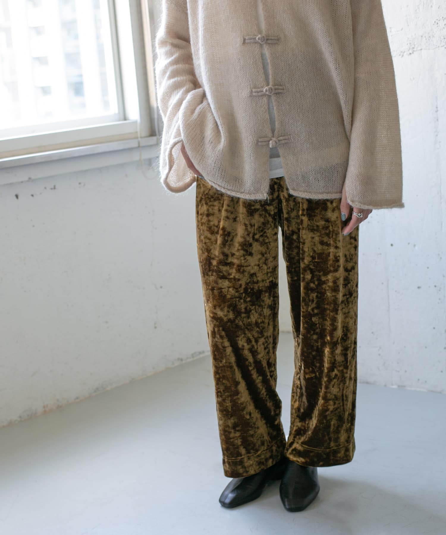 身長：158cm サイズ：one