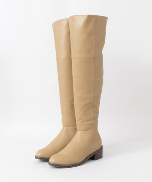 ニーハイブーツ∴(36 BEIGE): シューズ｜URBAN RESEARCH公式