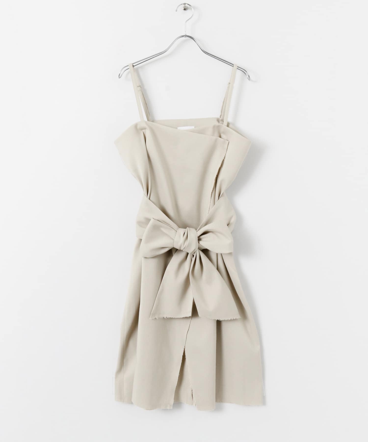 2WAYラップキャミソールワンピース∴