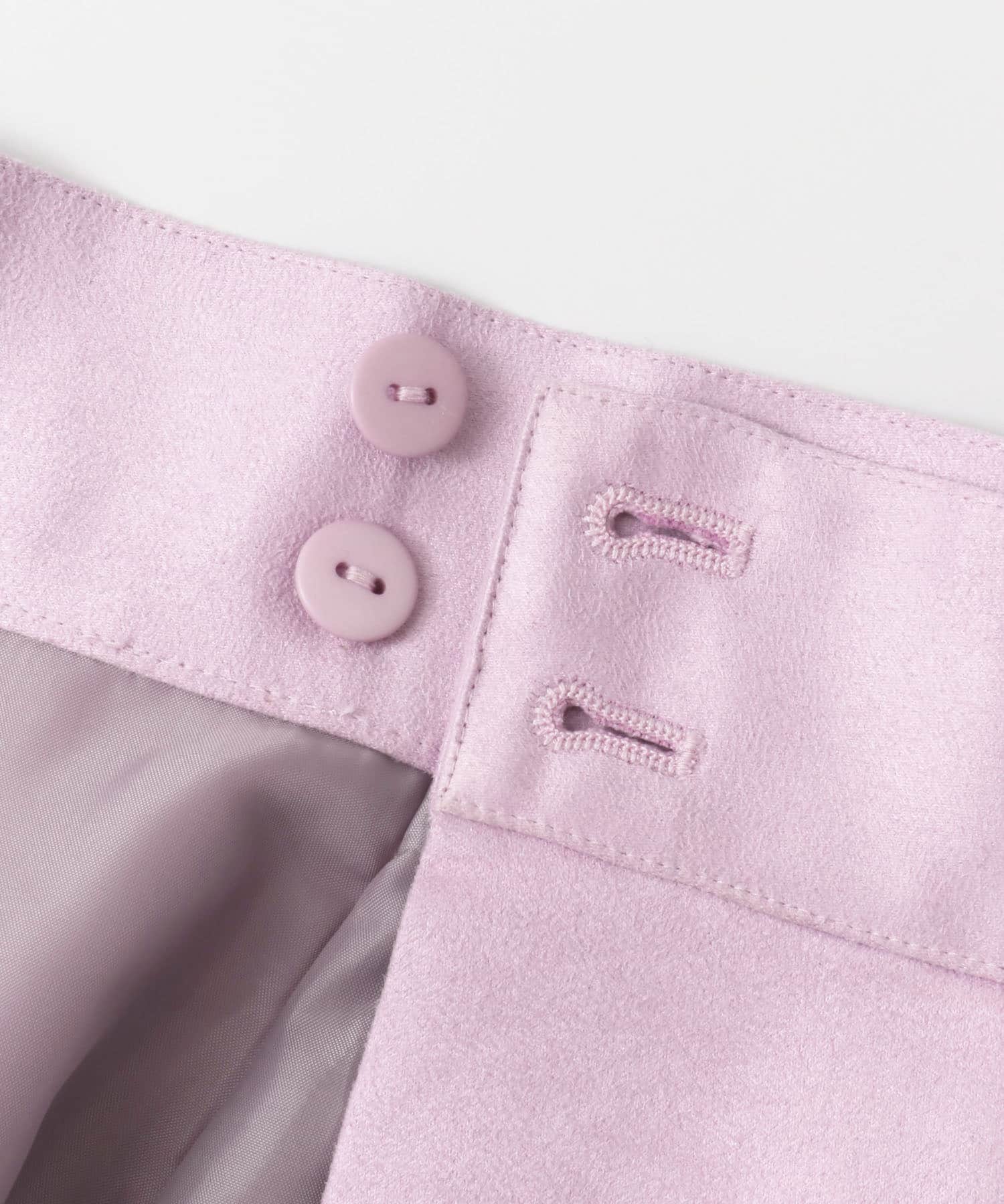 カラースエードラップスカート∴ PINK 36