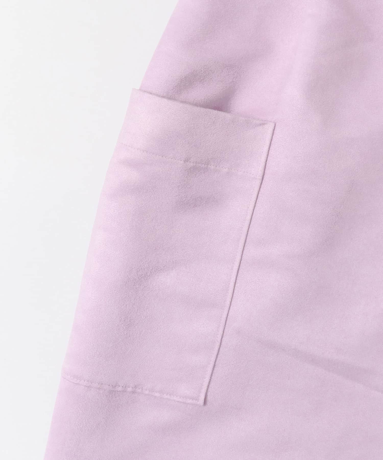 カラースエードラップスカート∴ PINK 36