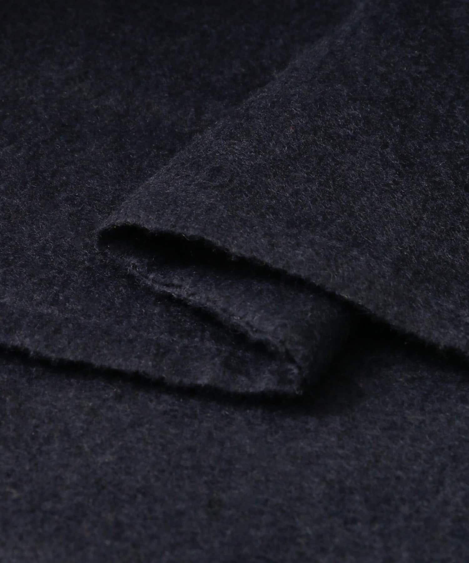 フードWIDEショートコート∴ NAVY one