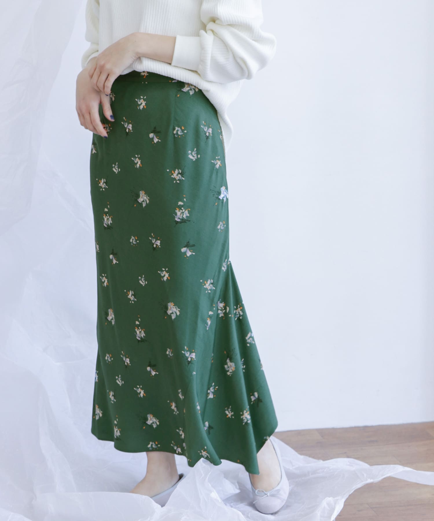 身長：162cm サイズ：one