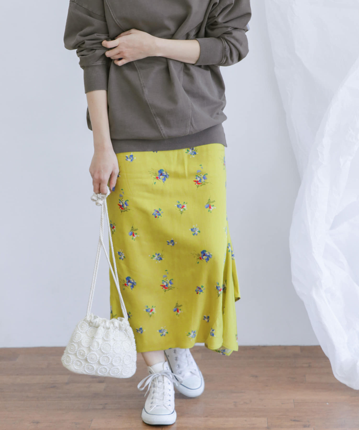 身長：162cm サイズ：one