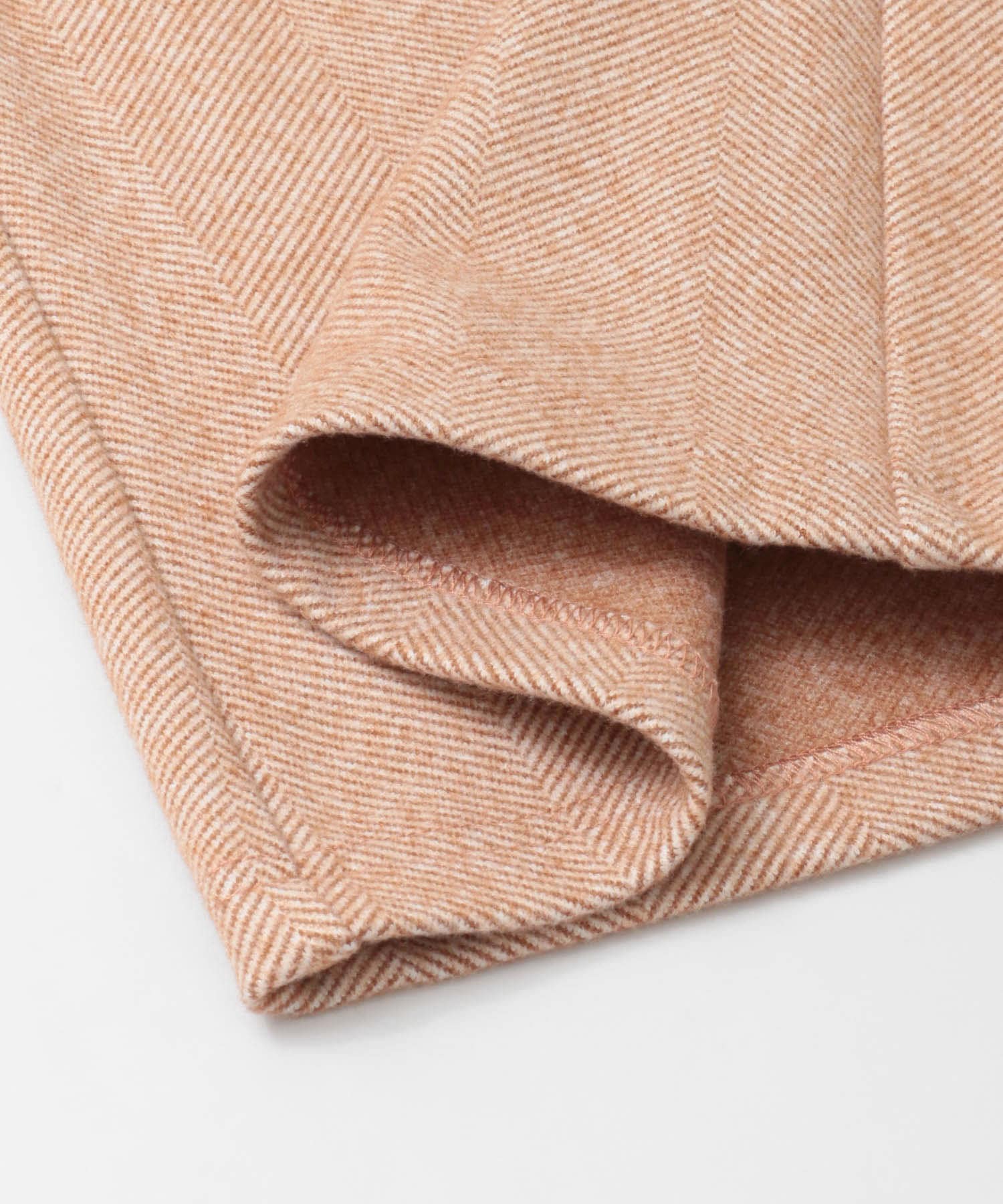 ストレッチヘリンボンフレアーパンツ MOCHA 36