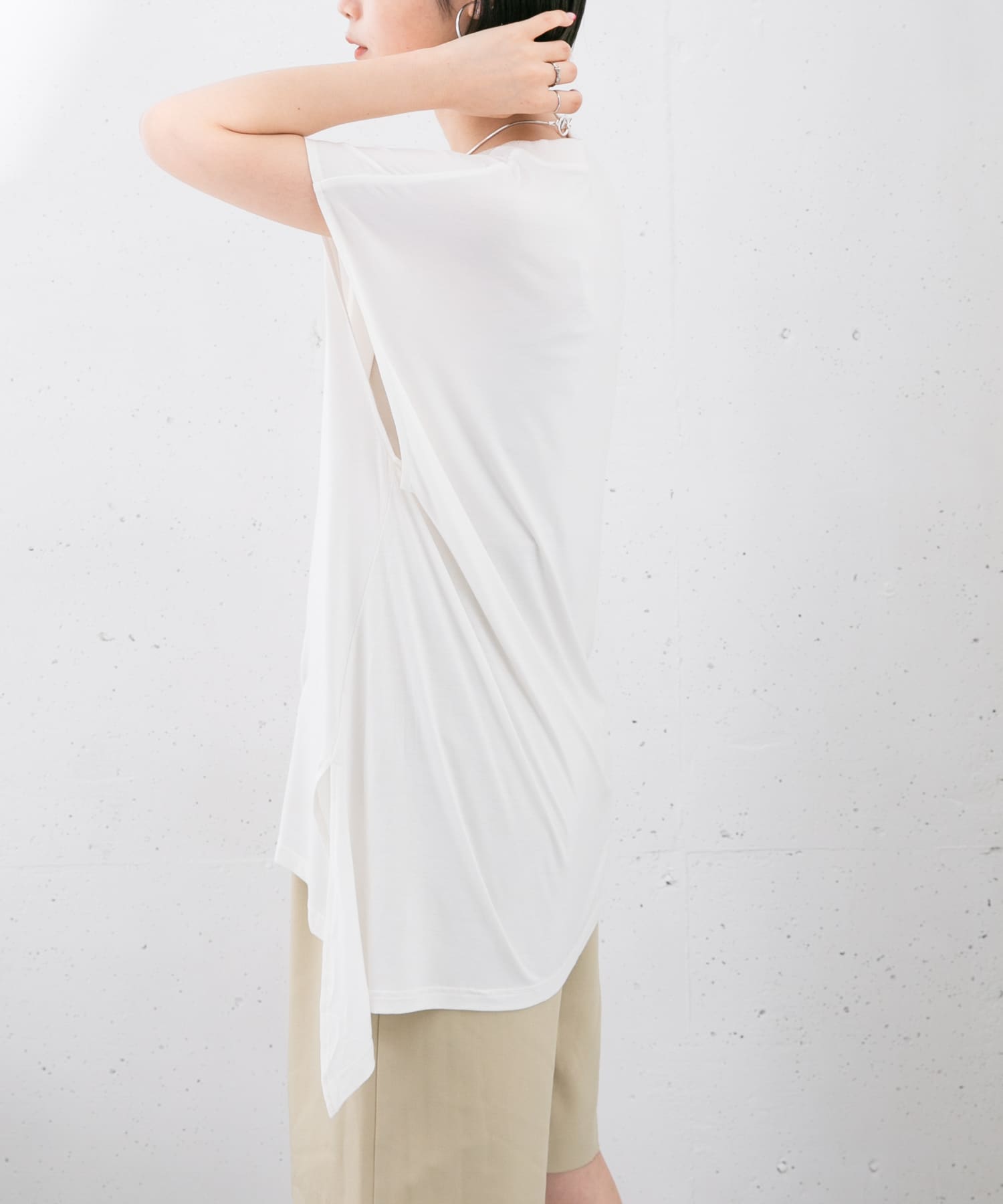 身長：160cm サイズ：one