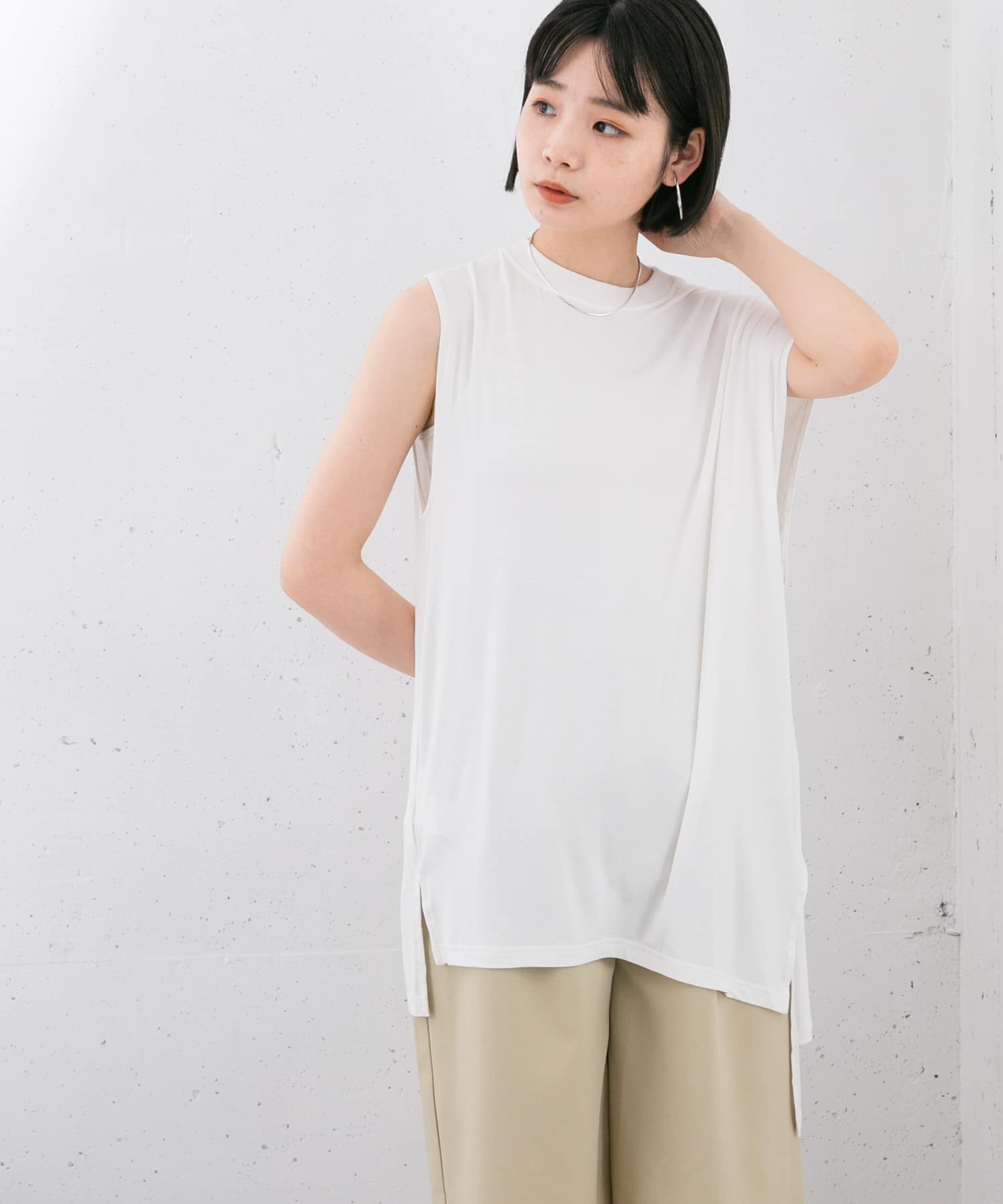 身長：160cm サイズ：one