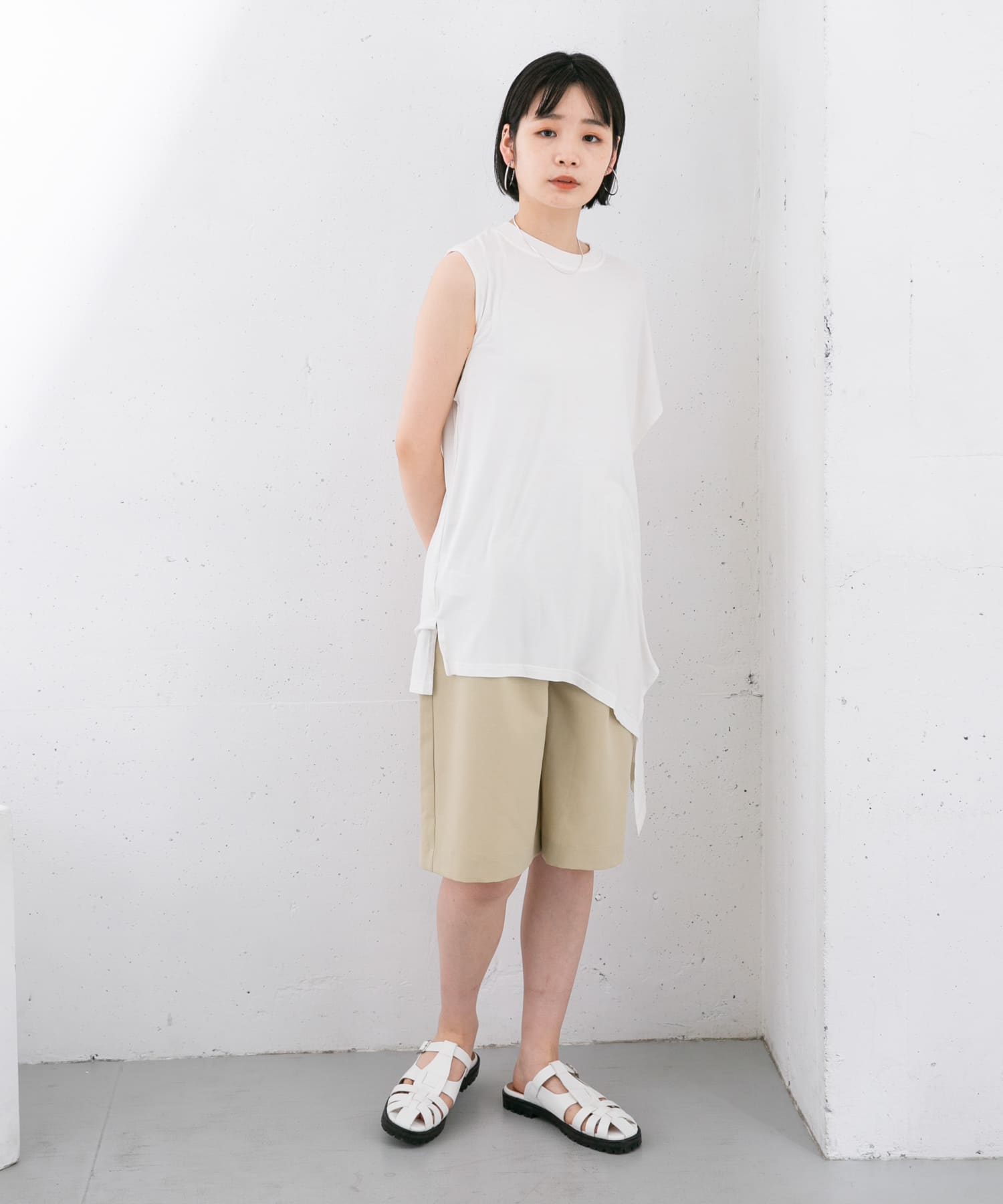 身長：160cm サイズ：one