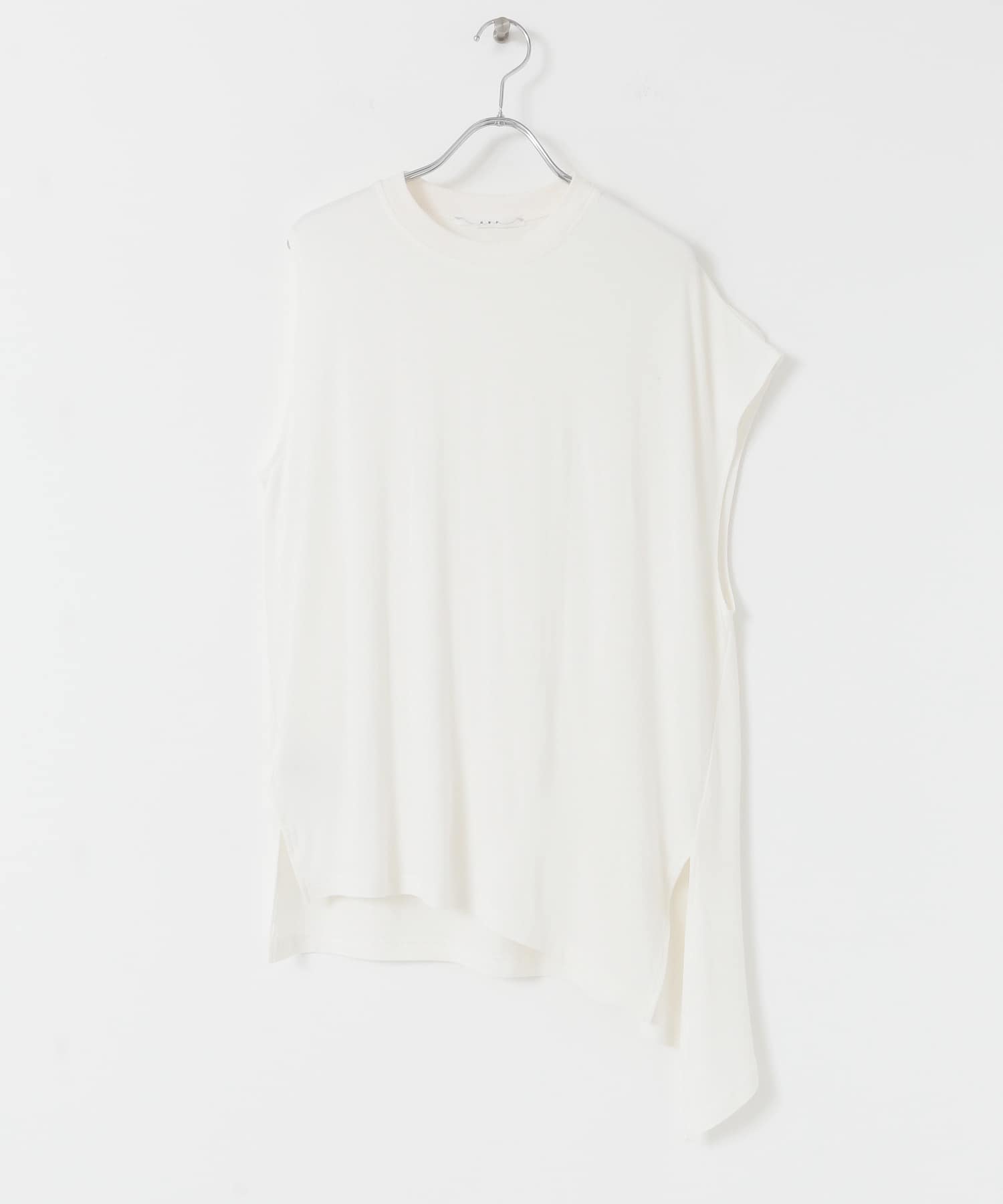 アシンメトリーレーヨンカットソー OFF one