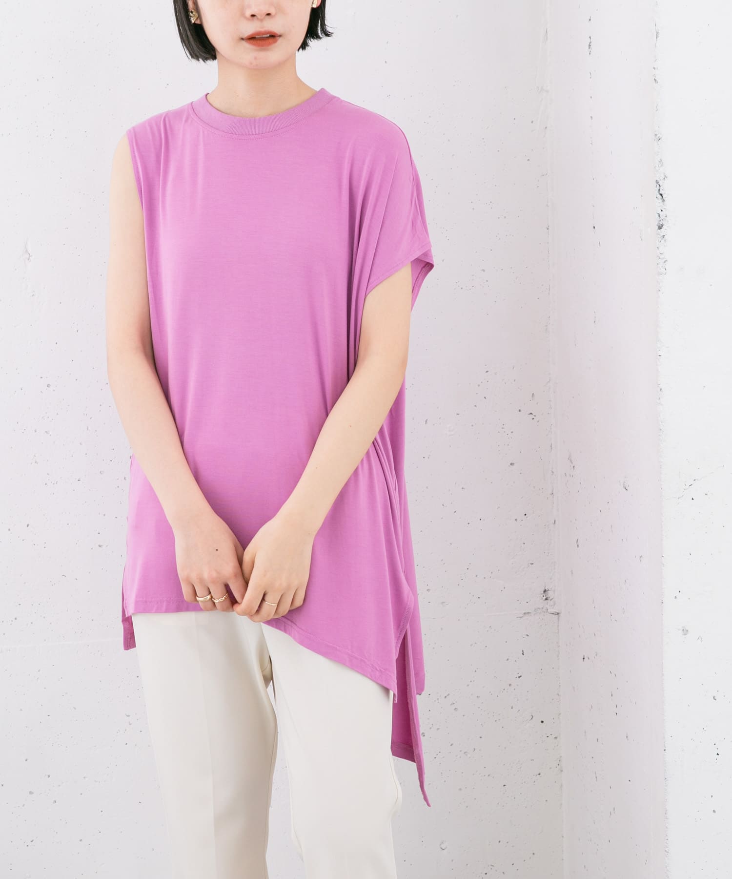 身長：160cm サイズ：one