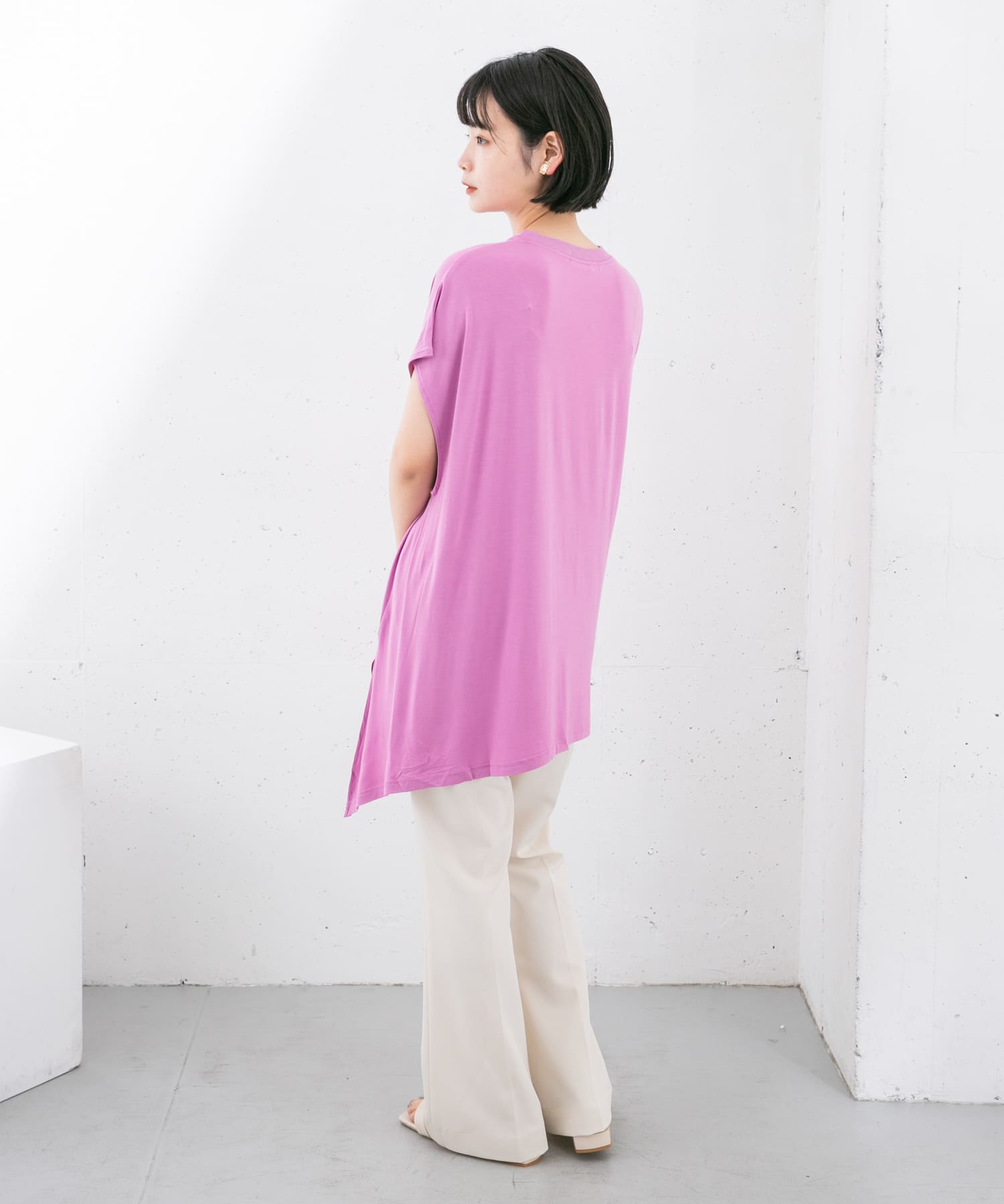 身長：160cm サイズ：one