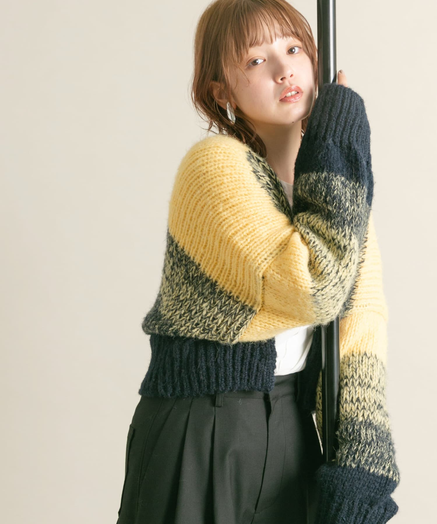 身長：160cm サイズ：one
