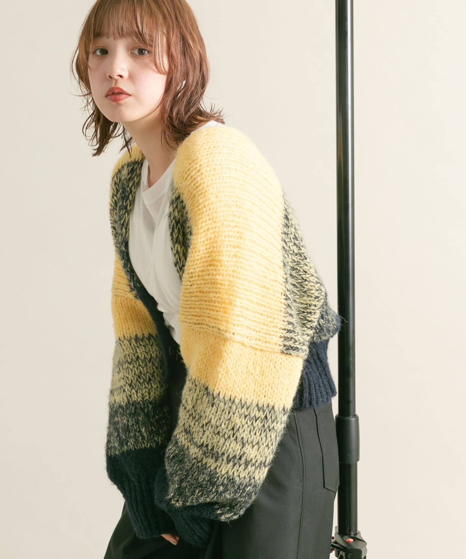 身長：160cm サイズ：one