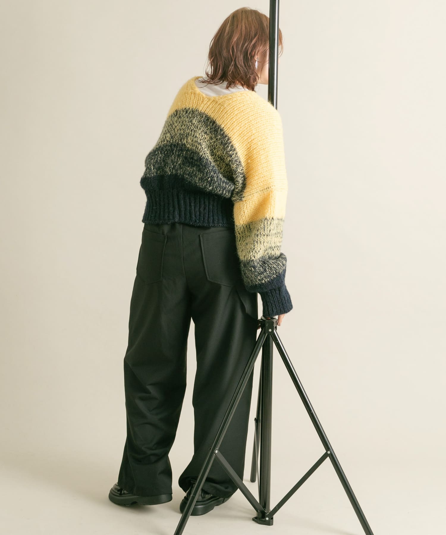 身長：160cm サイズ：one