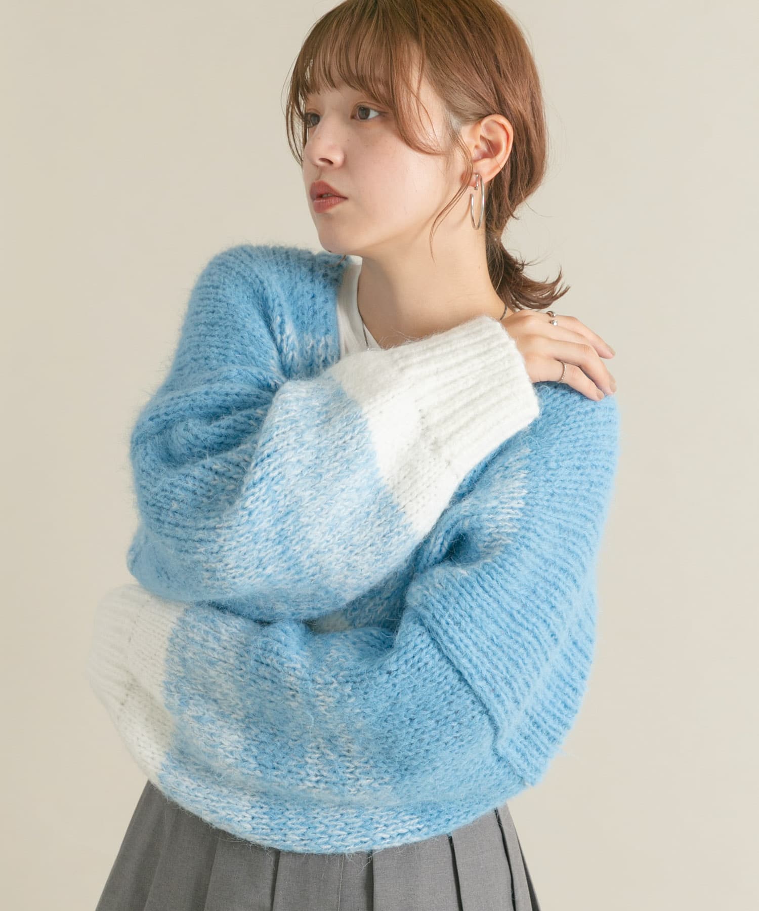 身長：160cm サイズ：one