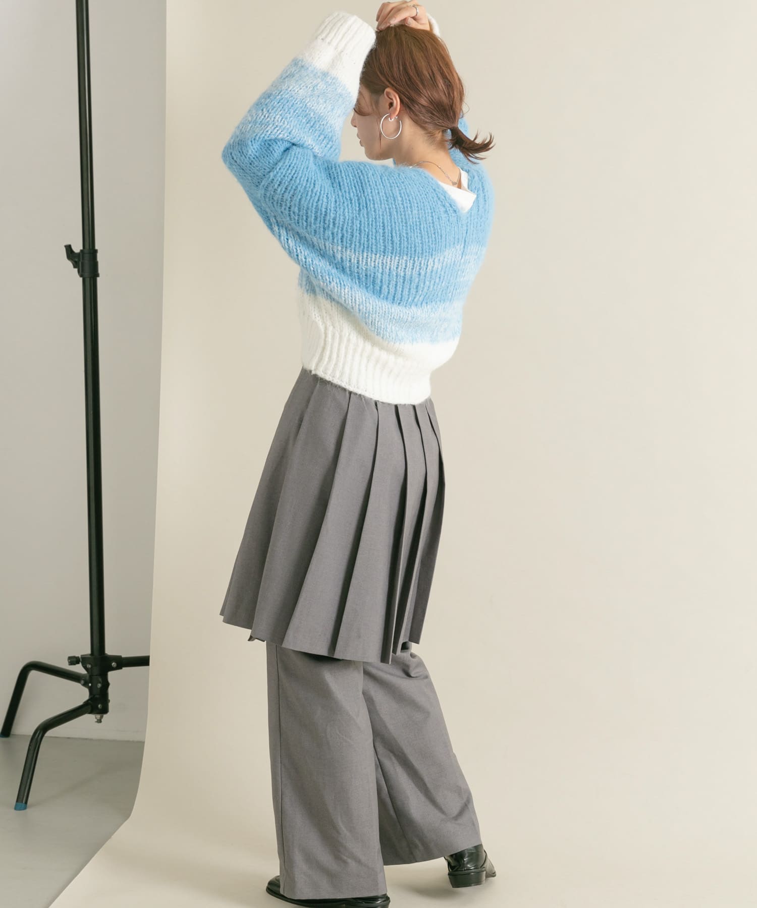 身長：160cm サイズ：one
