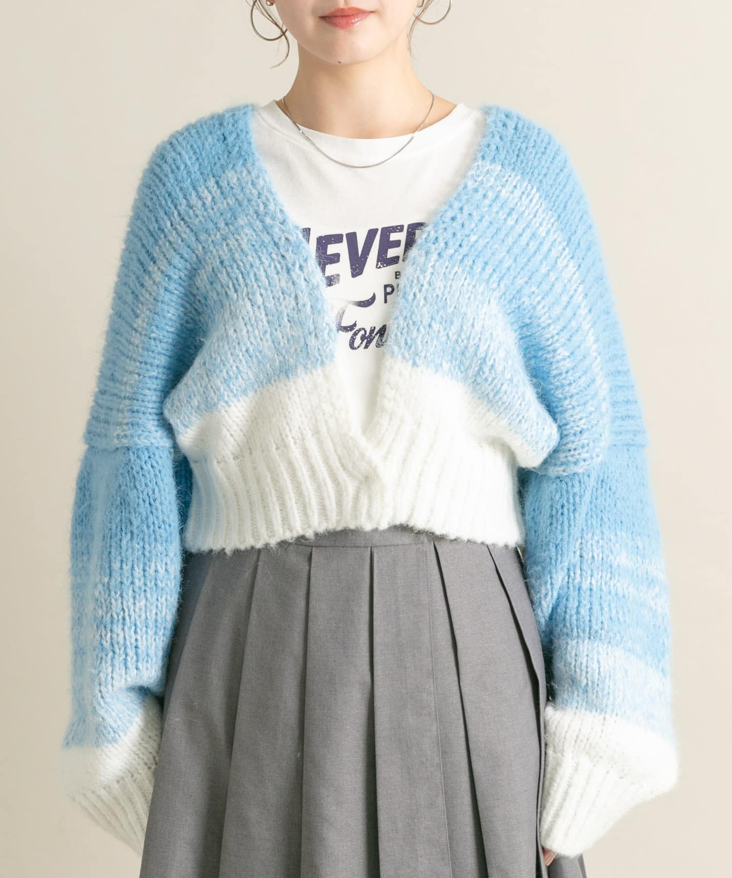 身長：160cm サイズ：one