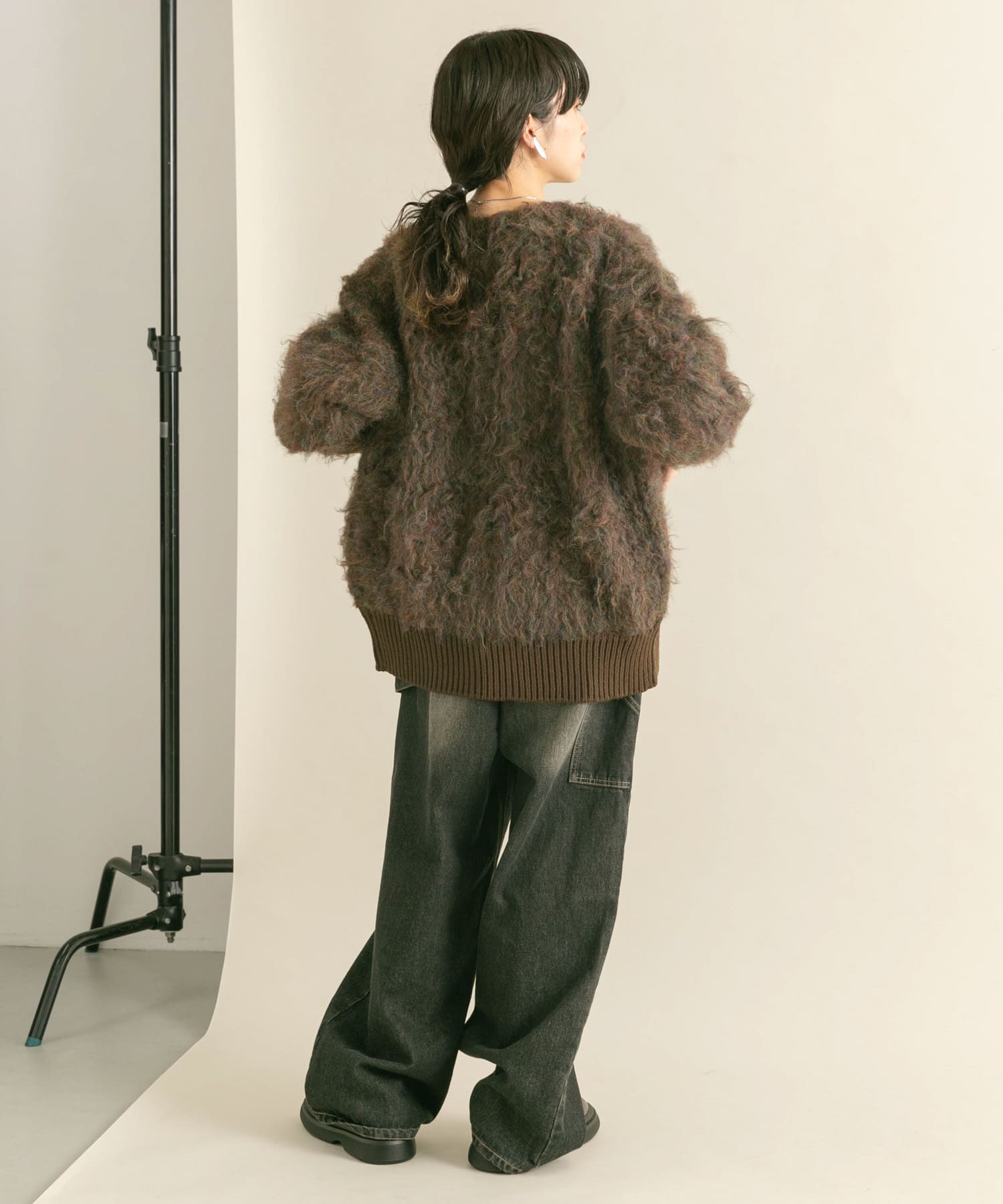 身長：160cm サイズ：one