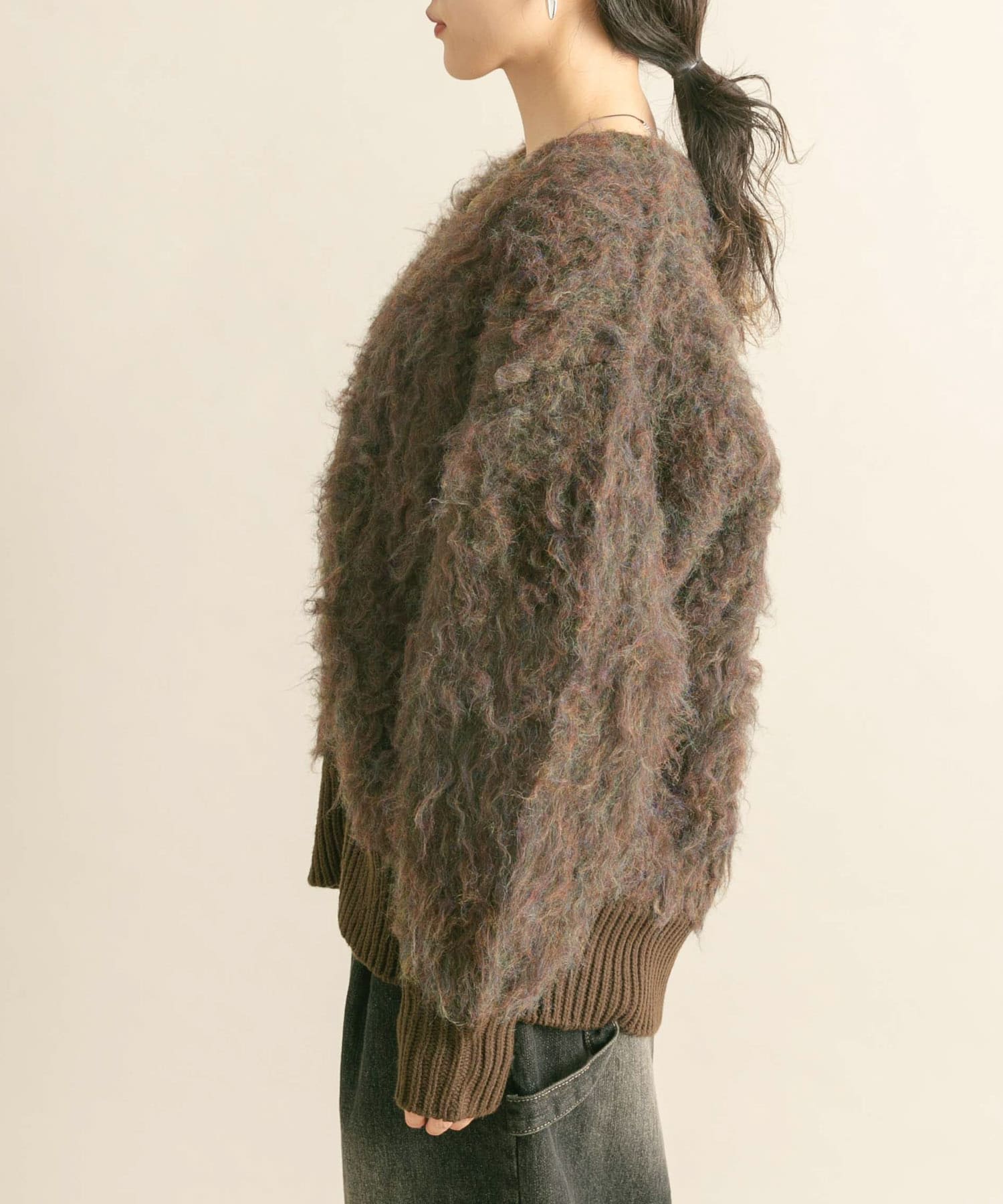 身長：160cm サイズ：one