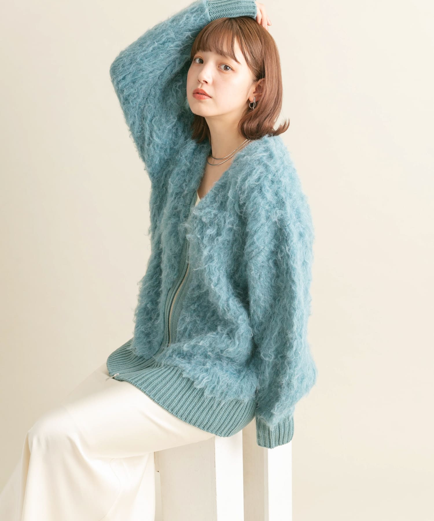 身長：160cm サイズ：one