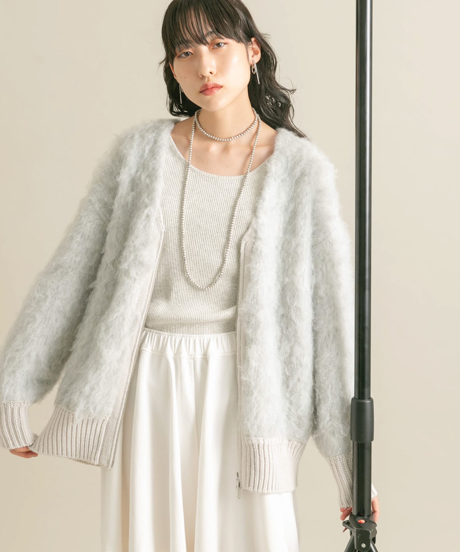 身長：160cm サイズ：one