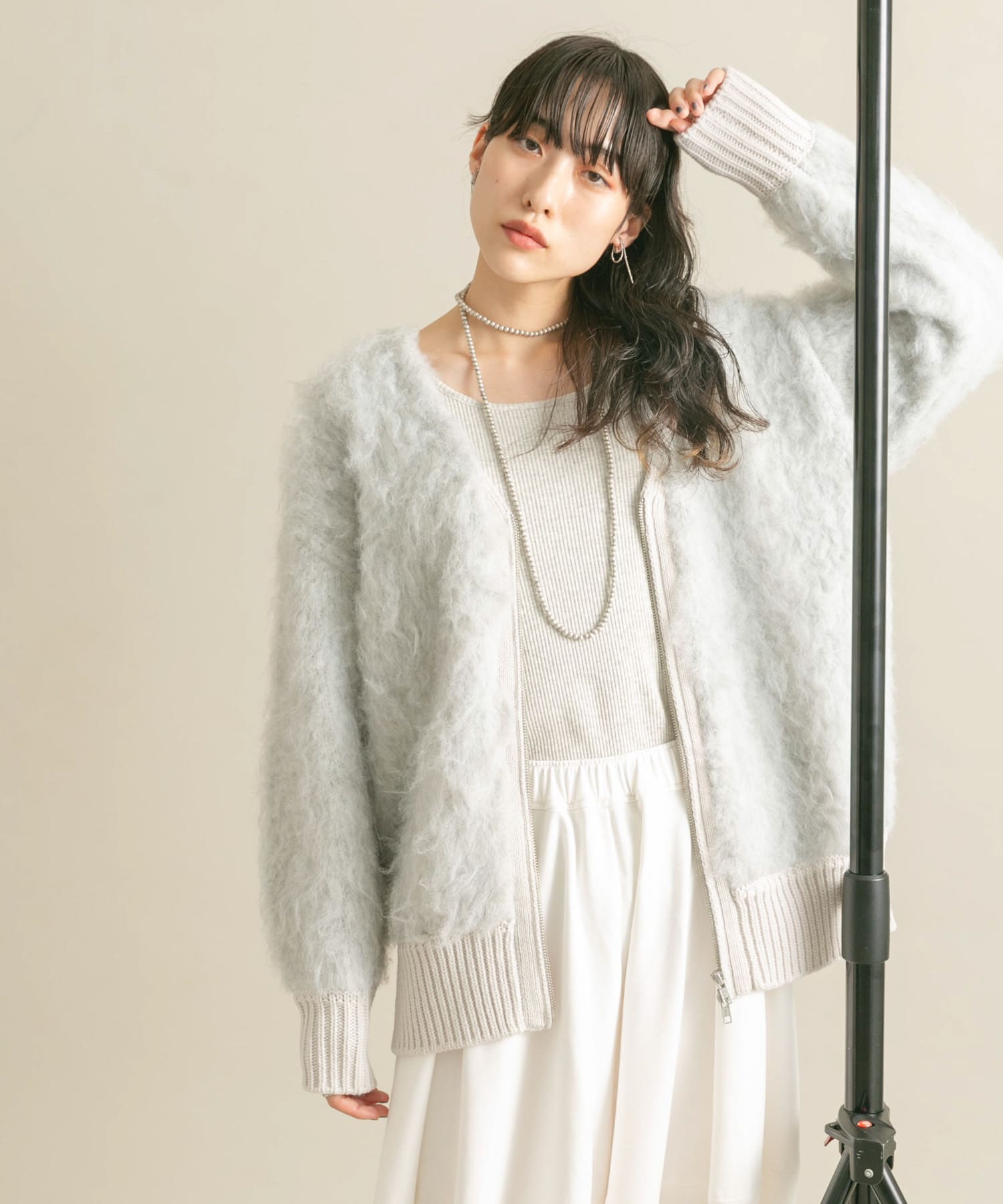 身長：160cm サイズ：one